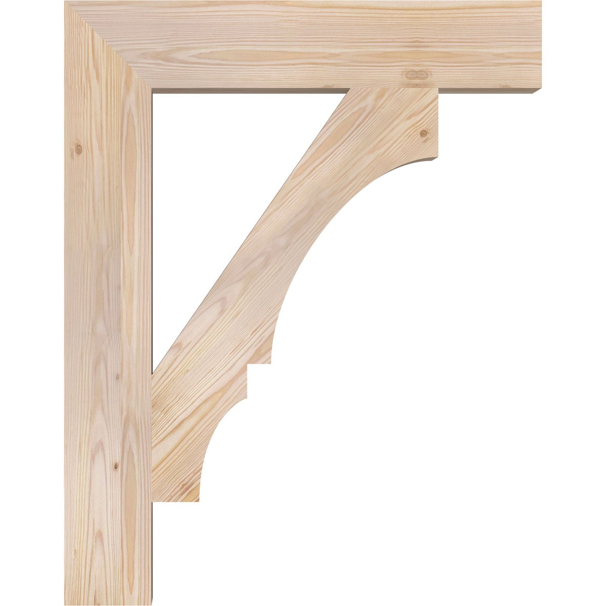 Ekena Millwork BKT06X30X38BOA05SDF Exterior-Brackets-Braces - View #3