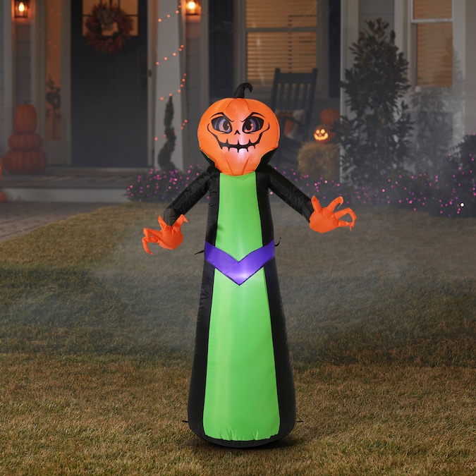 Gemmy Lighted Reaper in the Outdoor Halloween Decorations & Inflatables ...