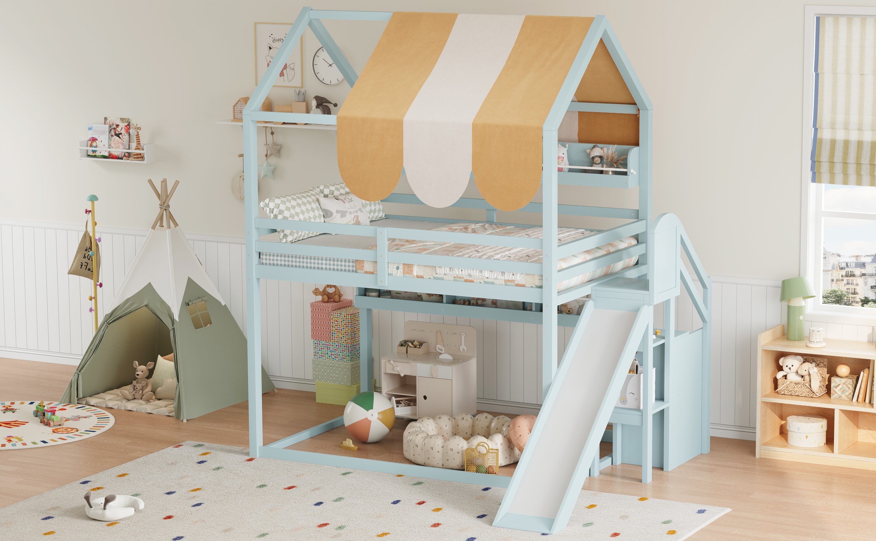 ModernLuxe L3P-N7090005021F Bunk-Beds - View #5