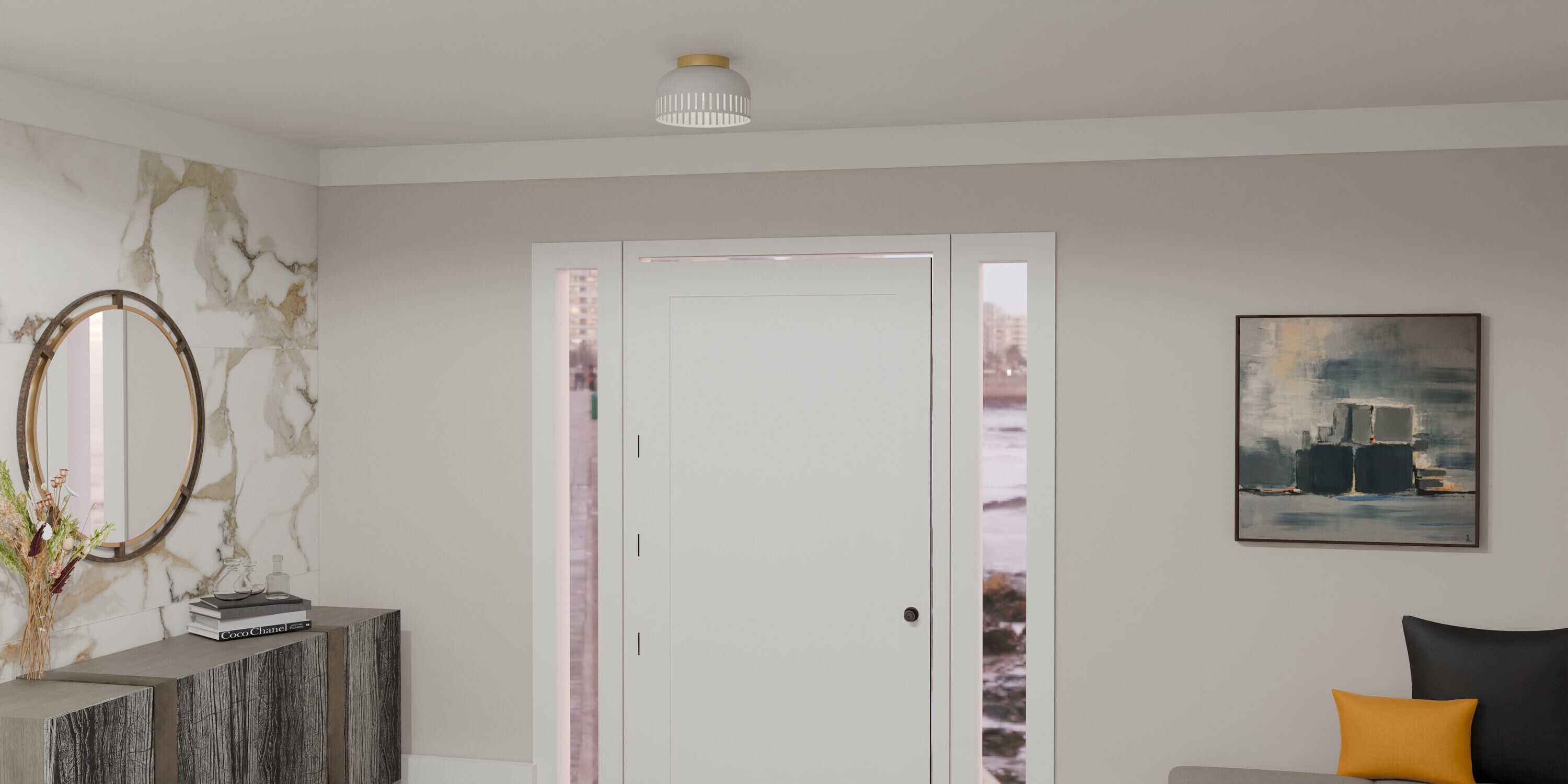 Quoizel QFL6208W flushmounts - View #4