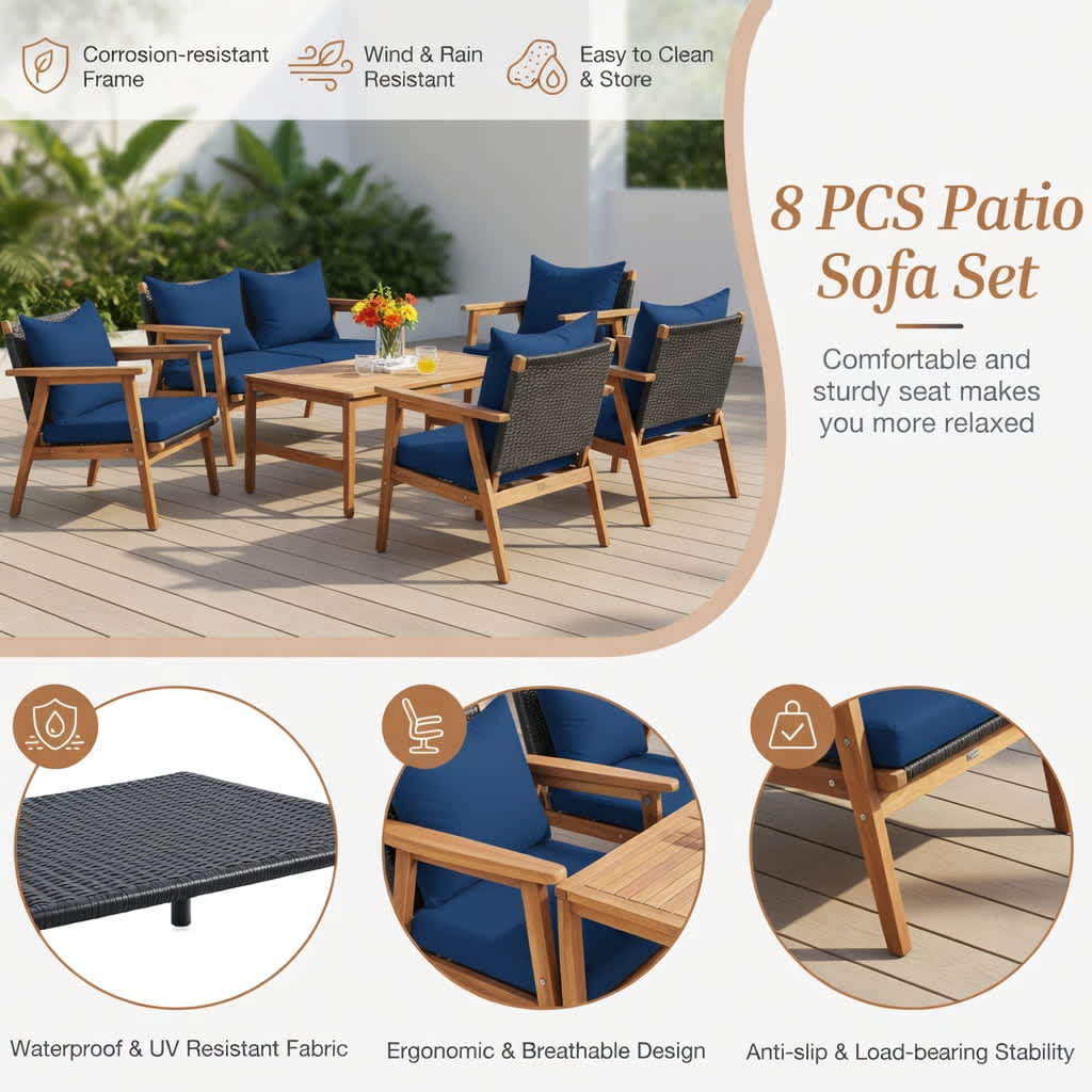 Choco Moon 5357455152781 Patio-Conversation-Sets - View #6
