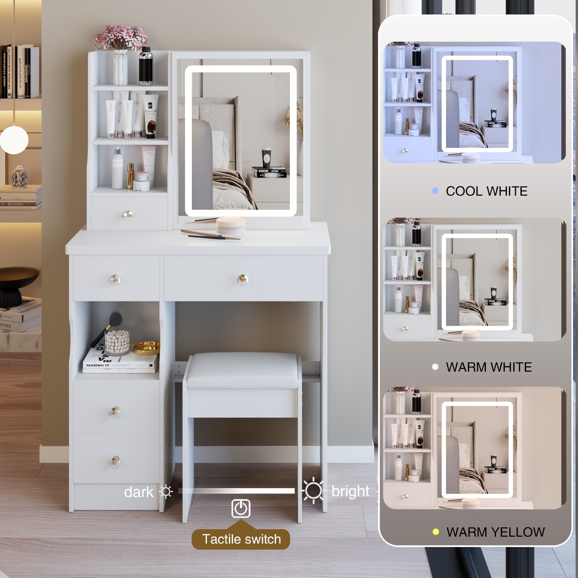 Horizons Prime LJW100479 Bedroom-Vanities - View #6