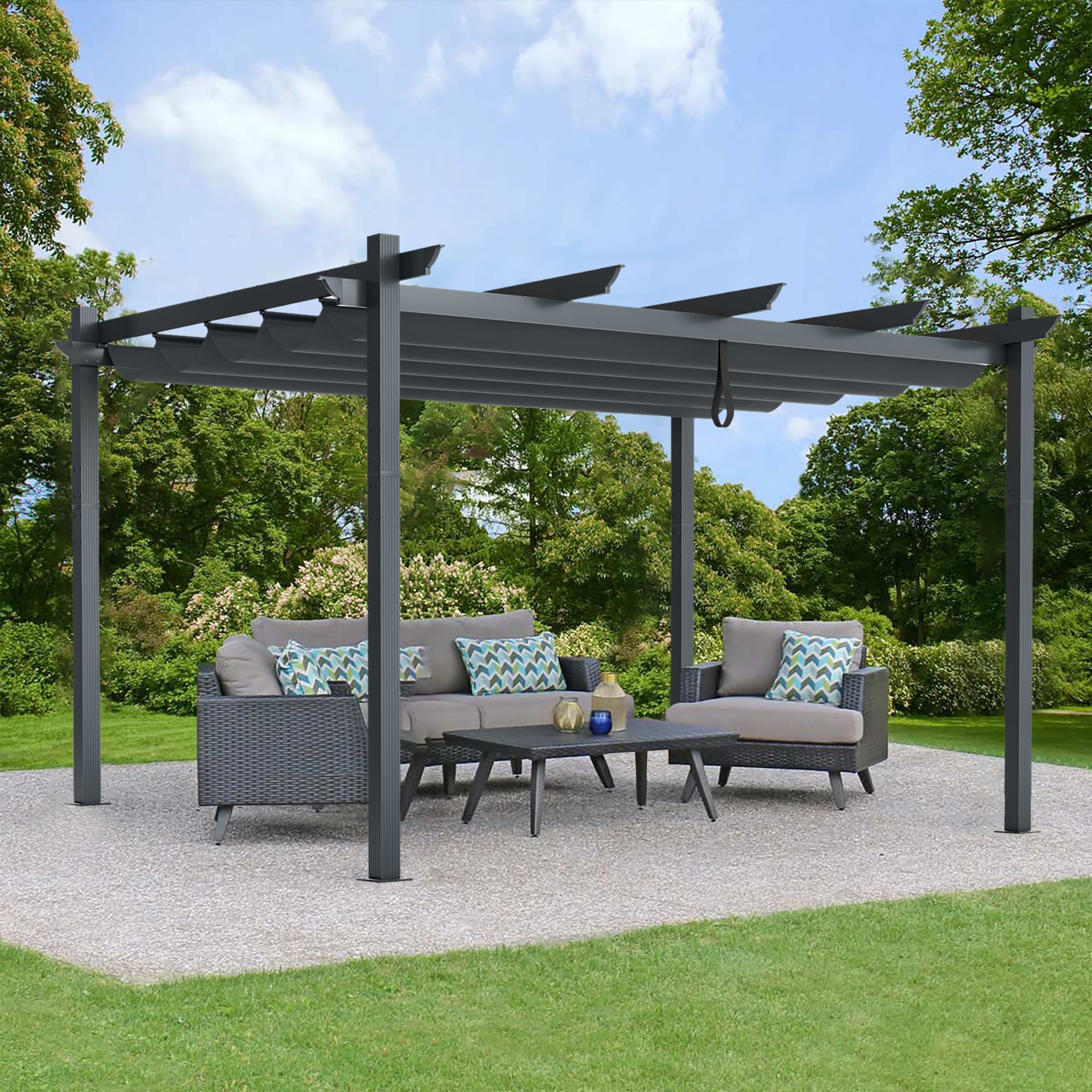 WELLFOR TDJ10911GR Pergolas-2 - View #3