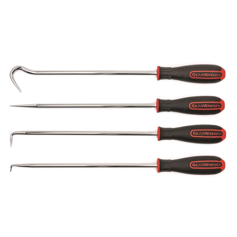 GEARWRENCH Hook and Pick Set, 4 Pc Heavy-Duty in the Automotive Hand Tools  department at