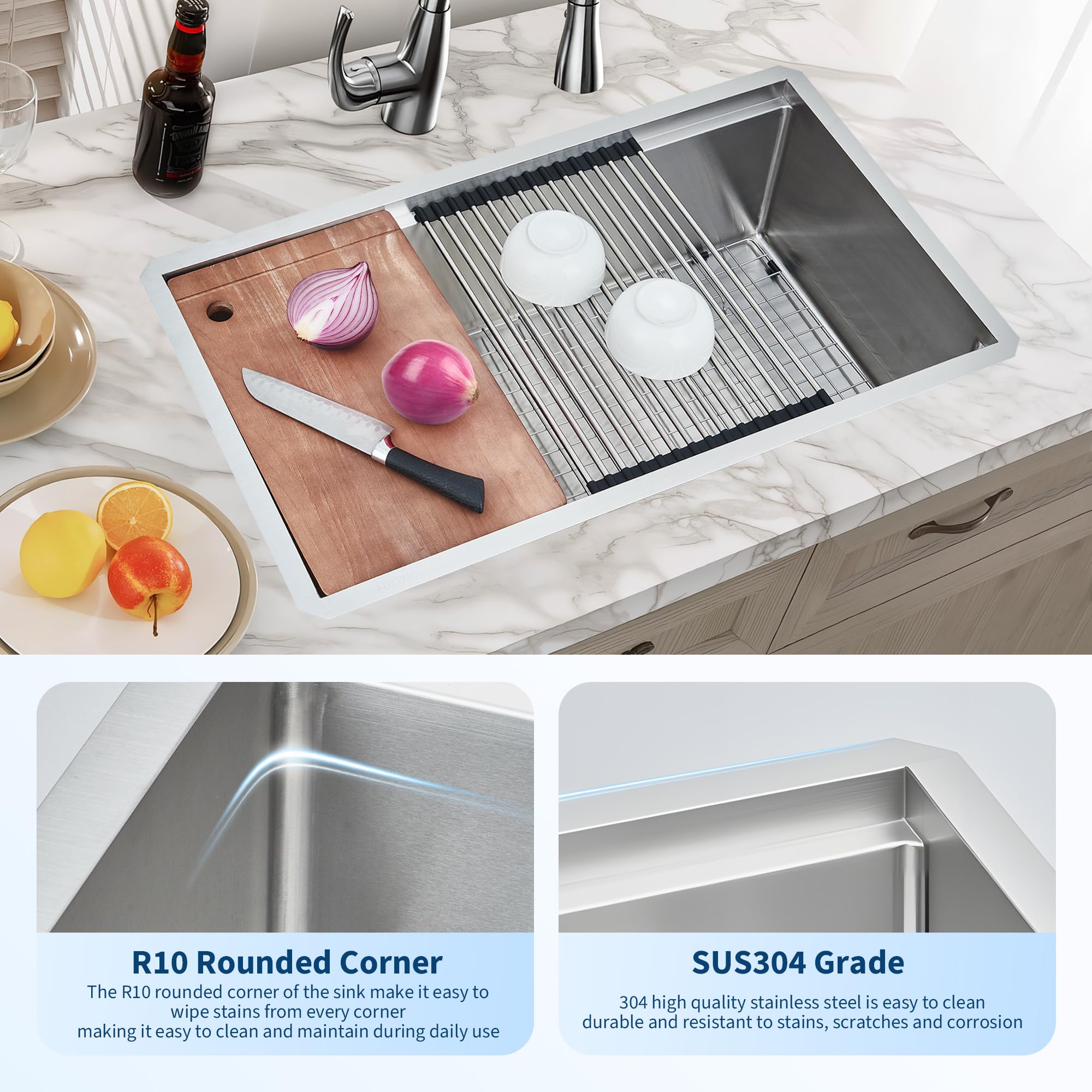 Garvee 26FGS030-148 Kitchen-Sinks - View #4
