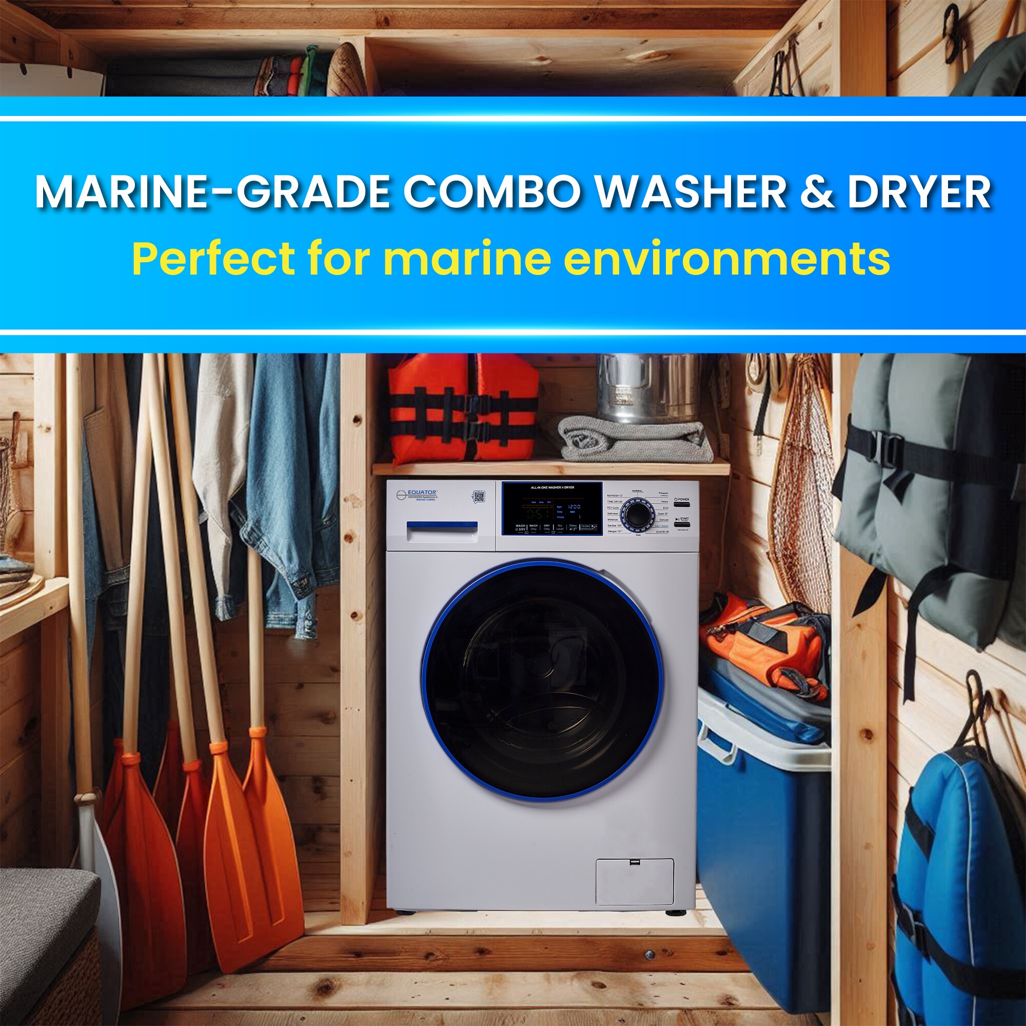 Equator Advanced Appliances EZ 4650 CV MARINE Combination-Washers-Dryers - View #13