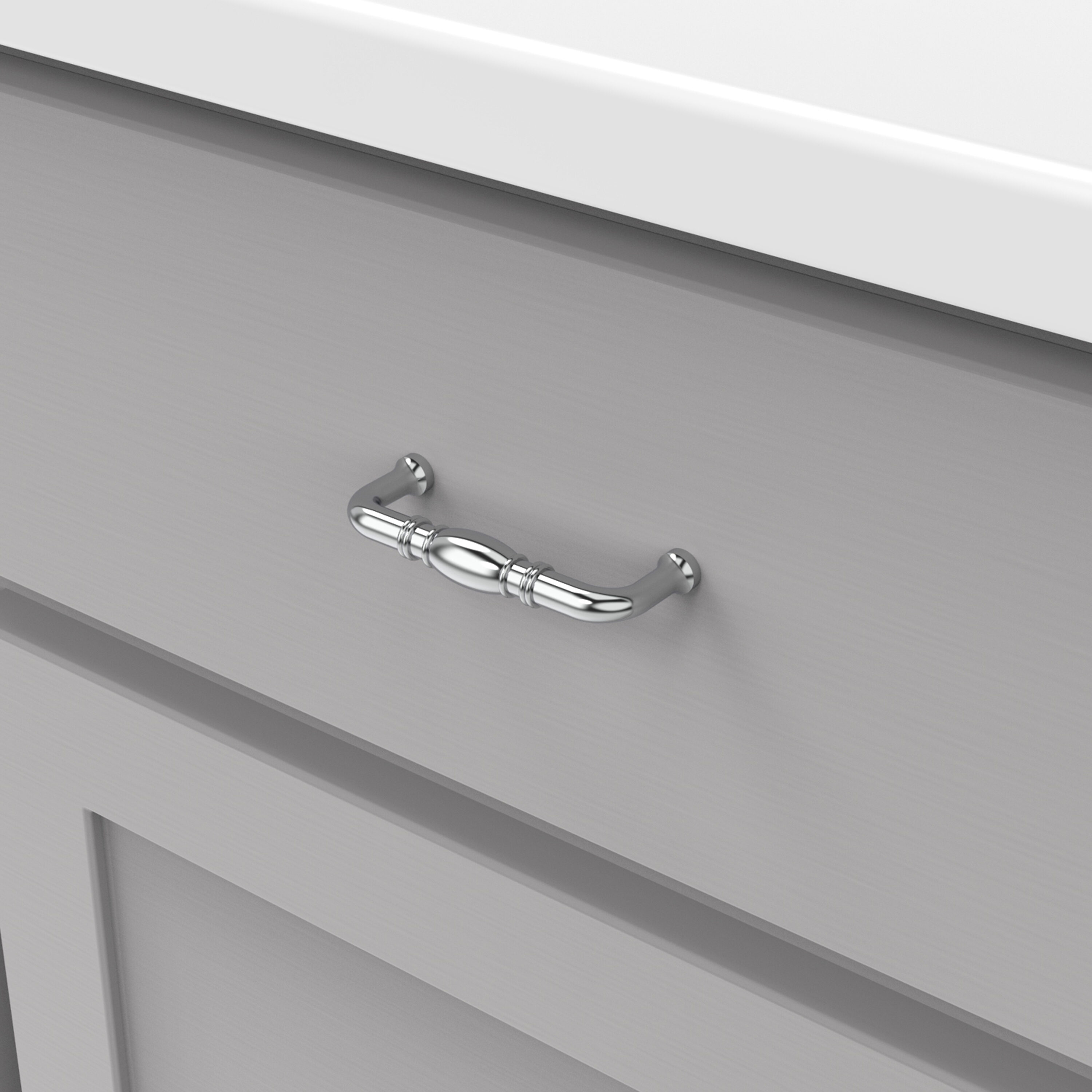 Hickory Hardware P3050-CH Cabinet-Pulls - View #3