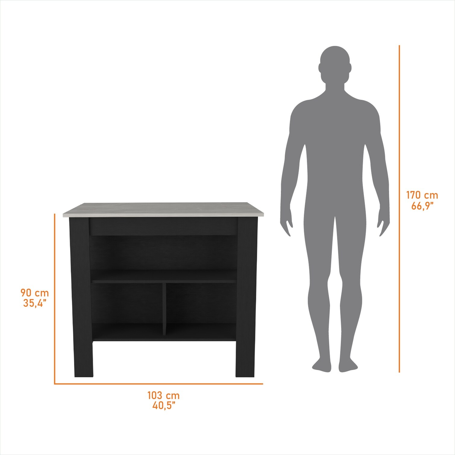 FlowLuxe GCQBBI7HLI3A Kitchen-Furniture - View #5