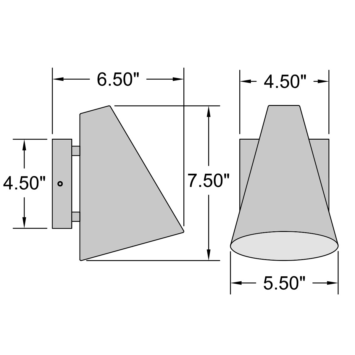 Access Lighting 20143LEDDMG-BL Outdoor-Wall-Lighting - View #8