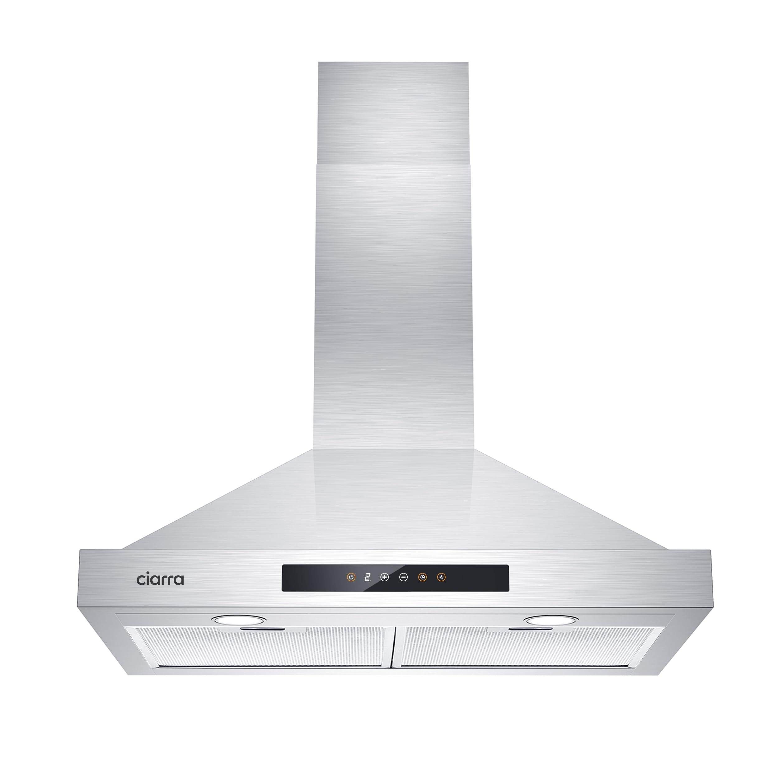 30-in 450-CFM Convertible Stainless Steel Wall-Mounted Range Hood with Charcoal Filter | - Jeremy Cass LSCIARDOE71