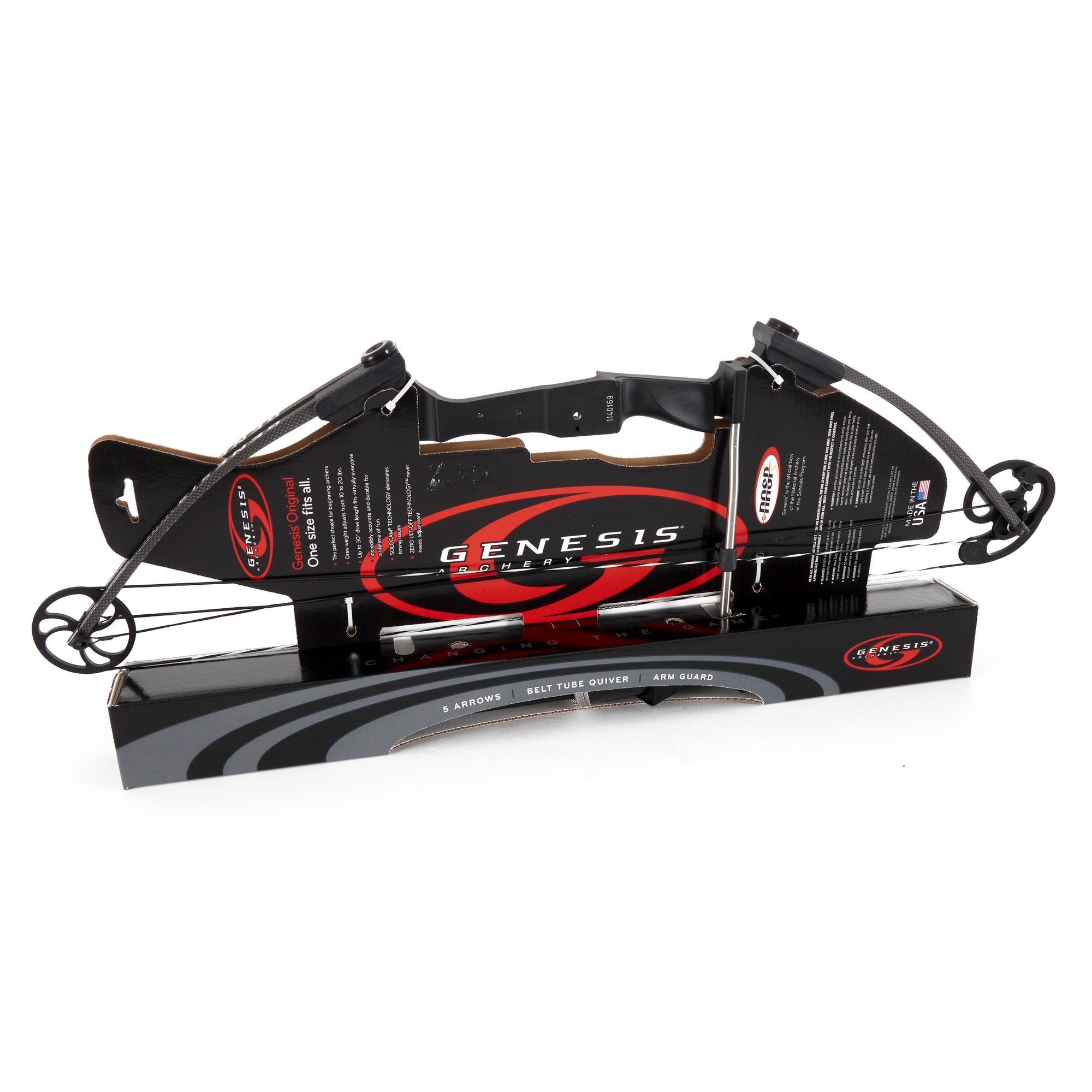 Genesis Archery Universal Fit Compound Bow for Archery Target Practice