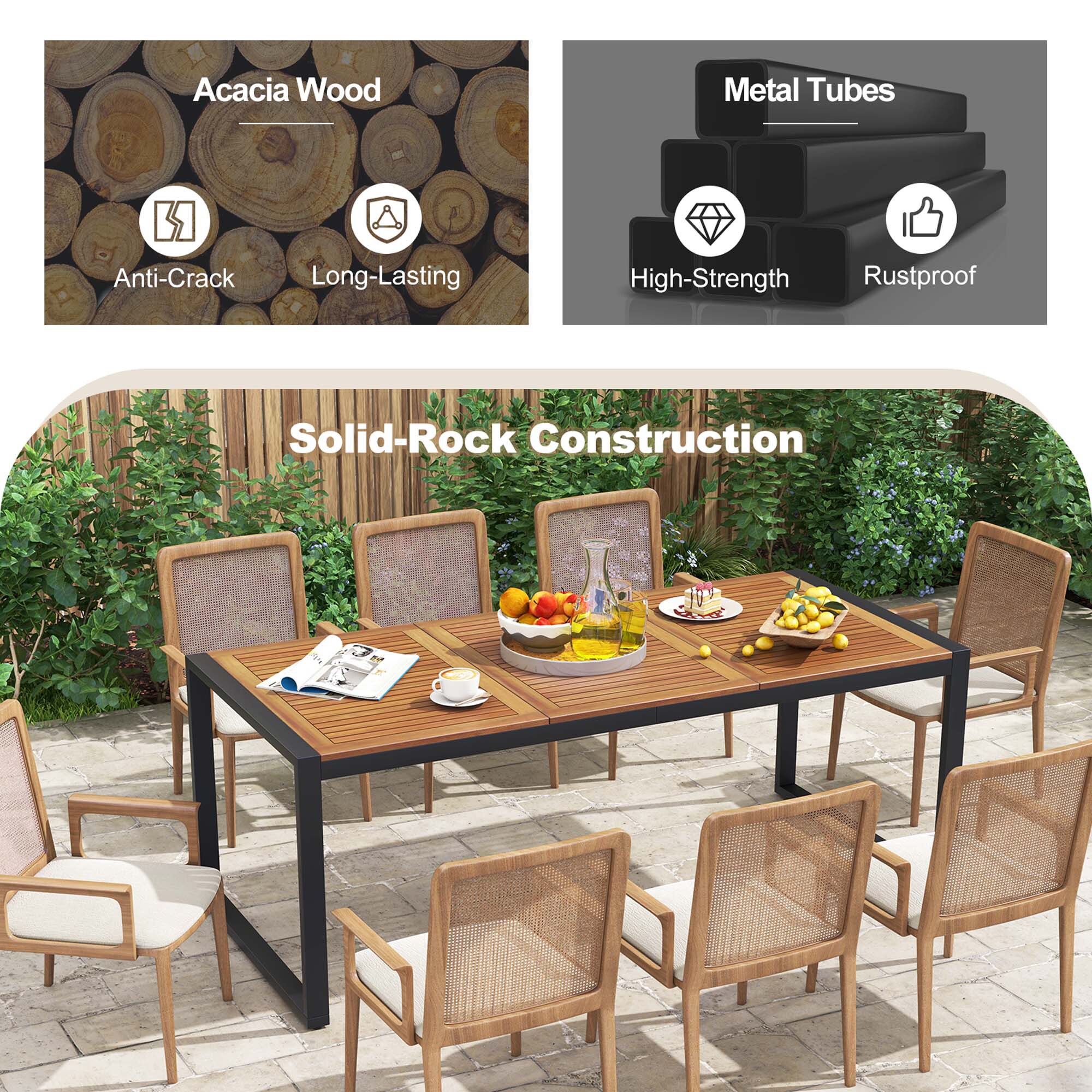 Costway HCST00016 Patio-Tables - View #6