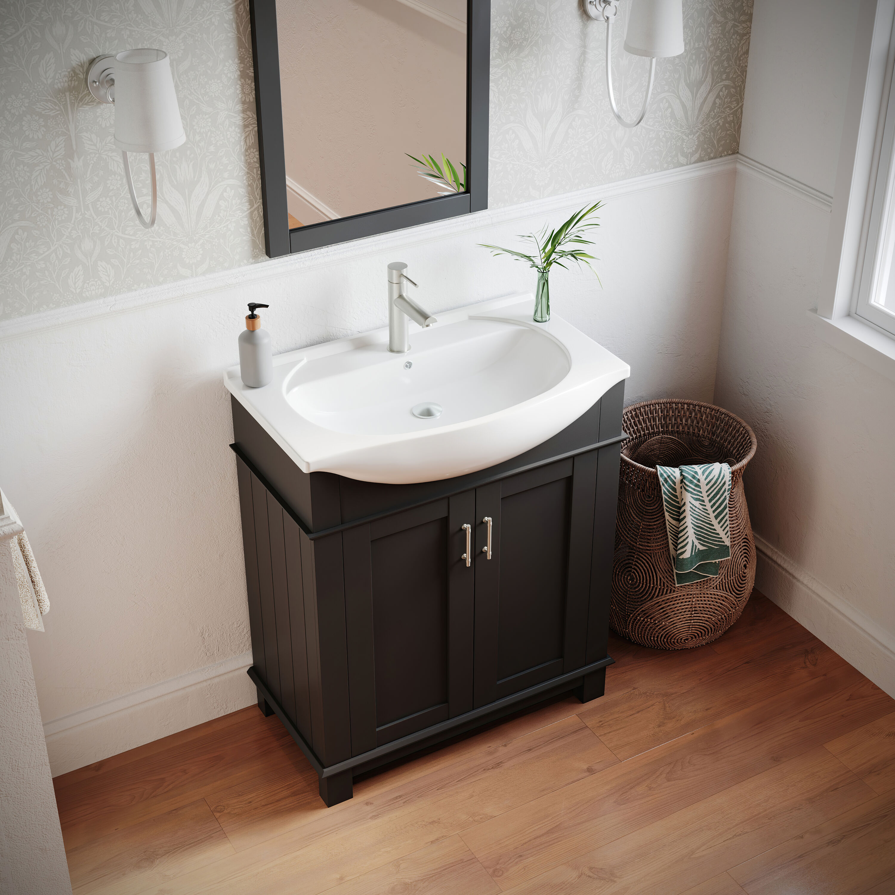 Fresca FCB2303BL-I Bath-Vanity-Combo - View #6