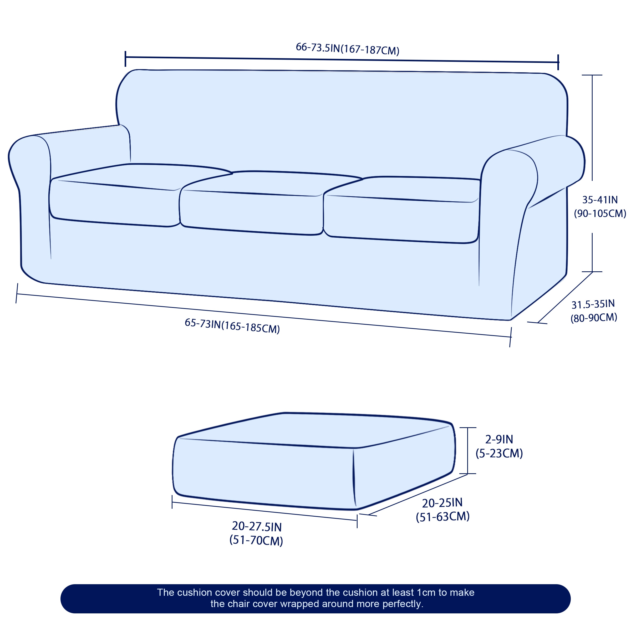 Project Source 42-in x 11-ft Furniture Cover