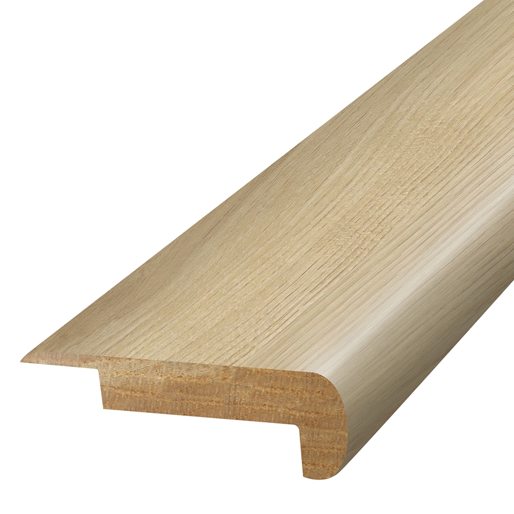 Project Source Sunny Savannah Oak 3/4-in T x 2-1/4-in W x 78.7-in L Prefinished Laminate wood Stair Nosing Floor Moulding Trim