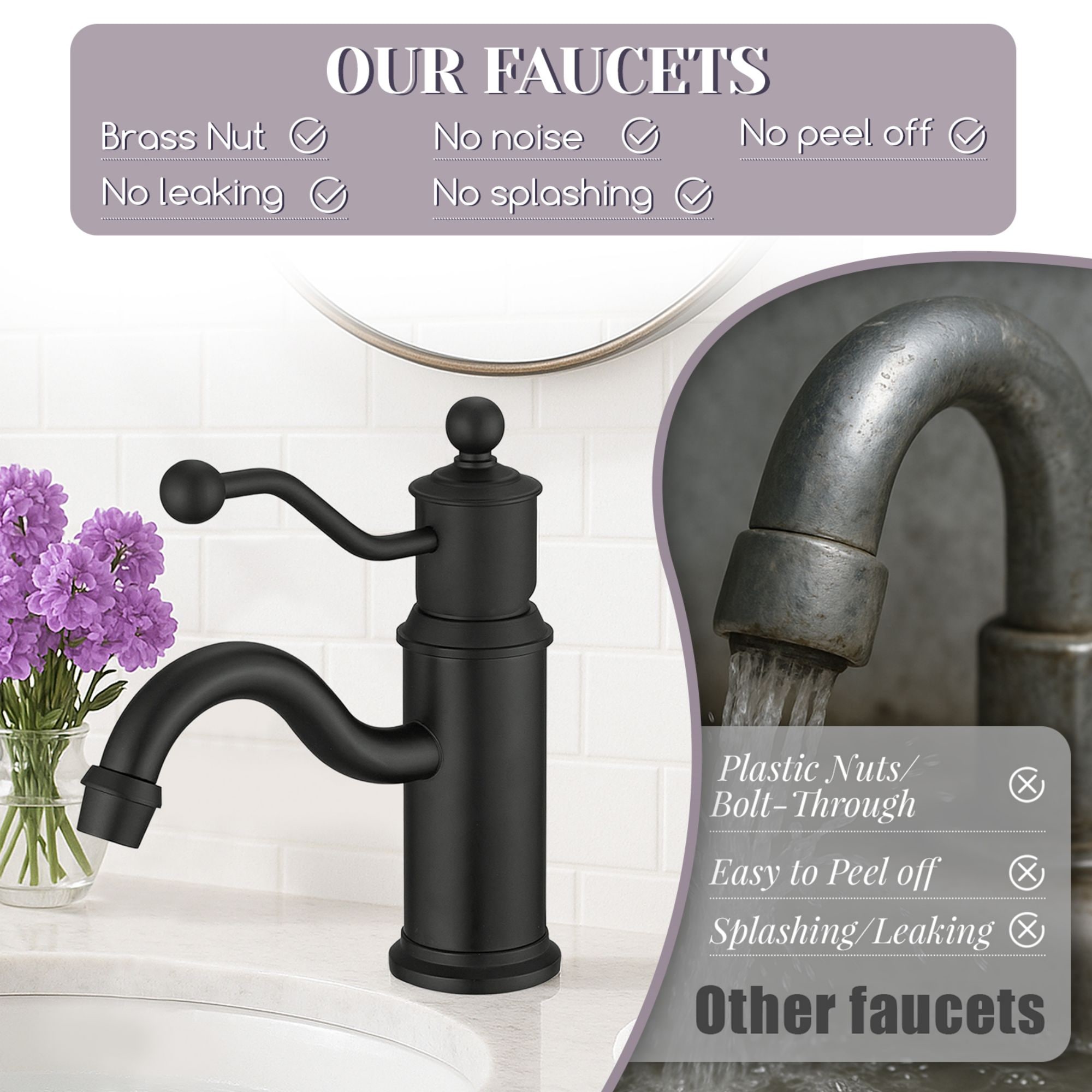 WELLFOR BFB5106CH -WF Lavatory-Faucets - View #6