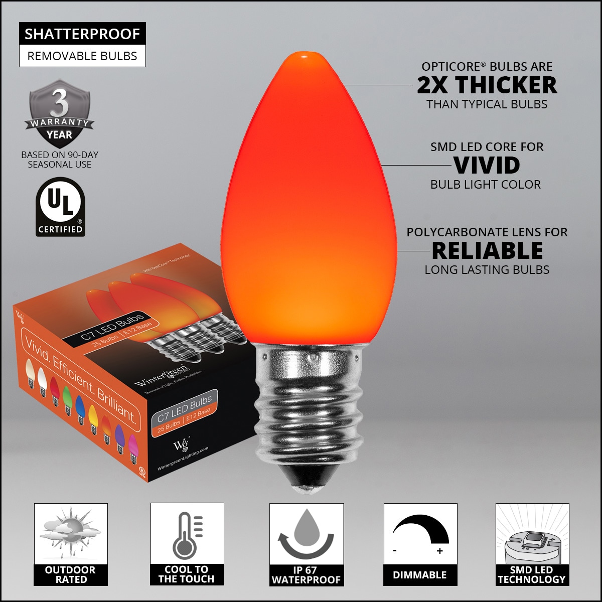 Wintergreen Lighting 74032 String-Light-Bulbs-Fuses - View #2