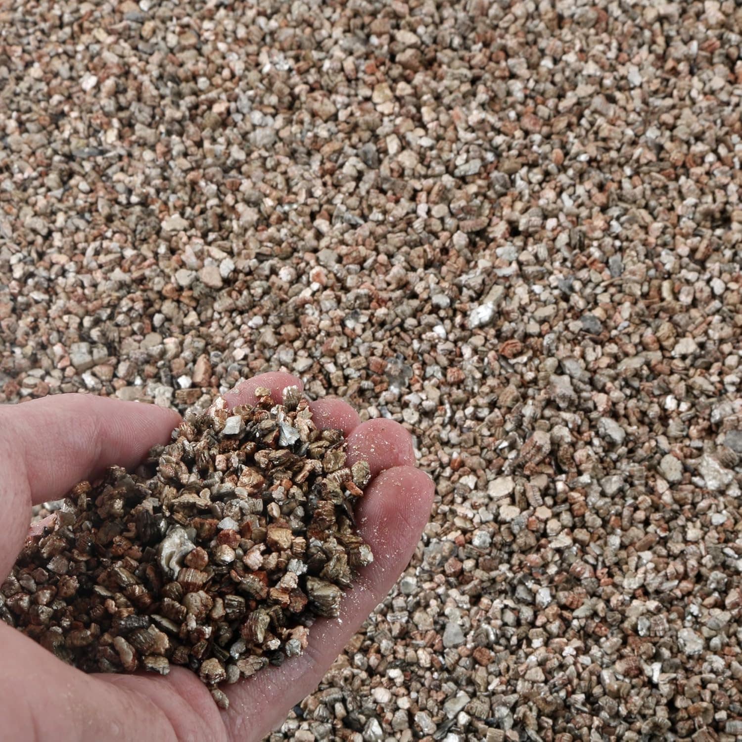 FANTIAN 9 Qt Horticultural Coarse Vermiculite Organic Soil Amendment for Potted Plants Seed Starting Hydroponics and Mushroom Growing