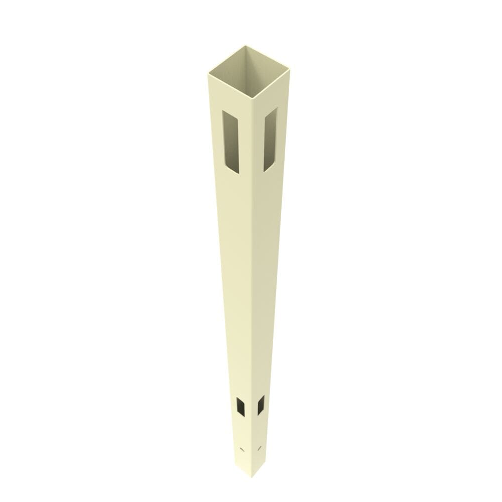 Freedom 73045568 Barington/Newbeck 9-ft H x 5-in W Sand Vinyl Corner Fence post (Unassembled)