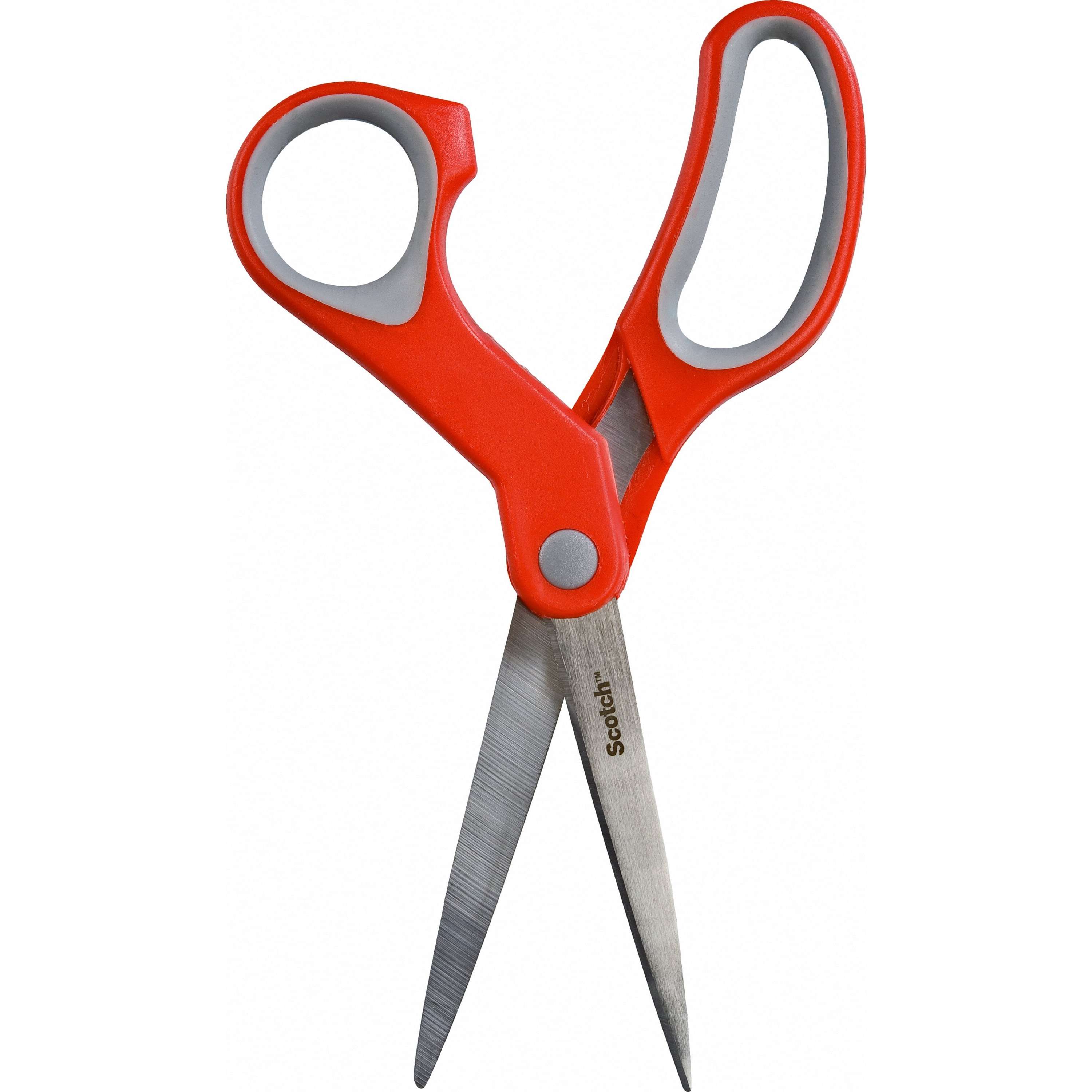 Scotch 3.5-in Stainless Steel Soft Touch Overmold Scissors