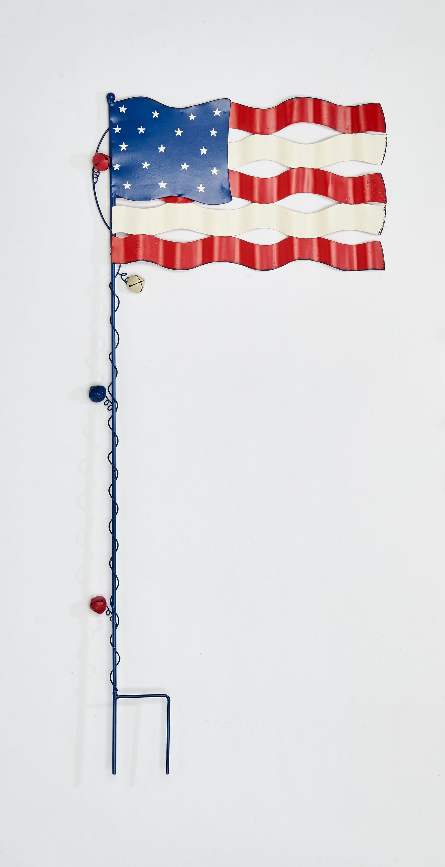 Worth Imports 8926 Metal Outdoor Window cling Stars 4th of July Decor