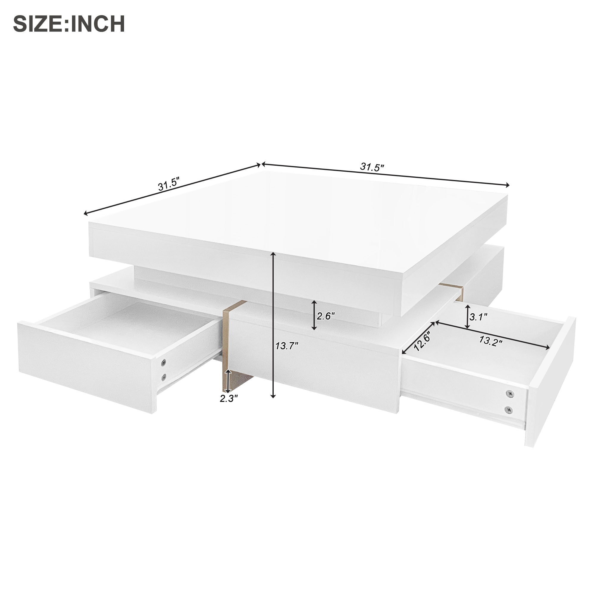 ModernLuxe WF314582AAK Coffee-Tables - View #7