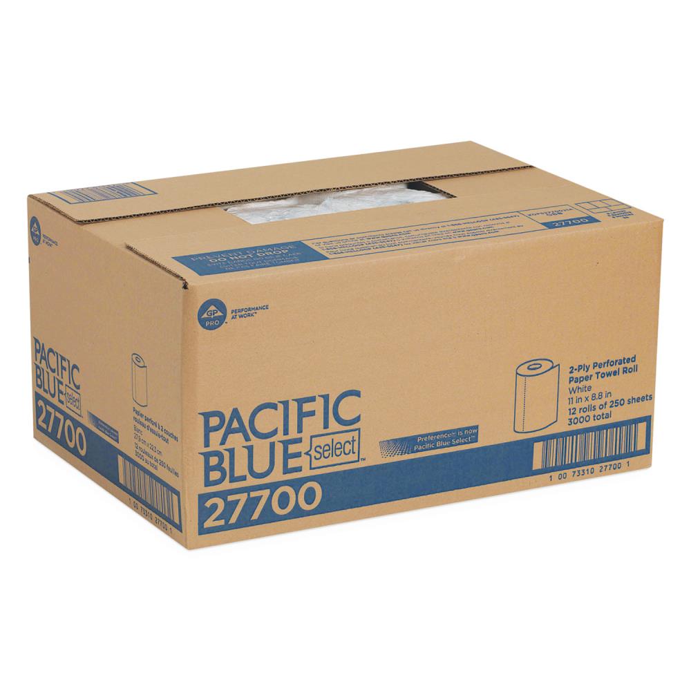 Georgia-Pacific Pacific Blue Select Full-Size Paper Towels, 2-Ply ...