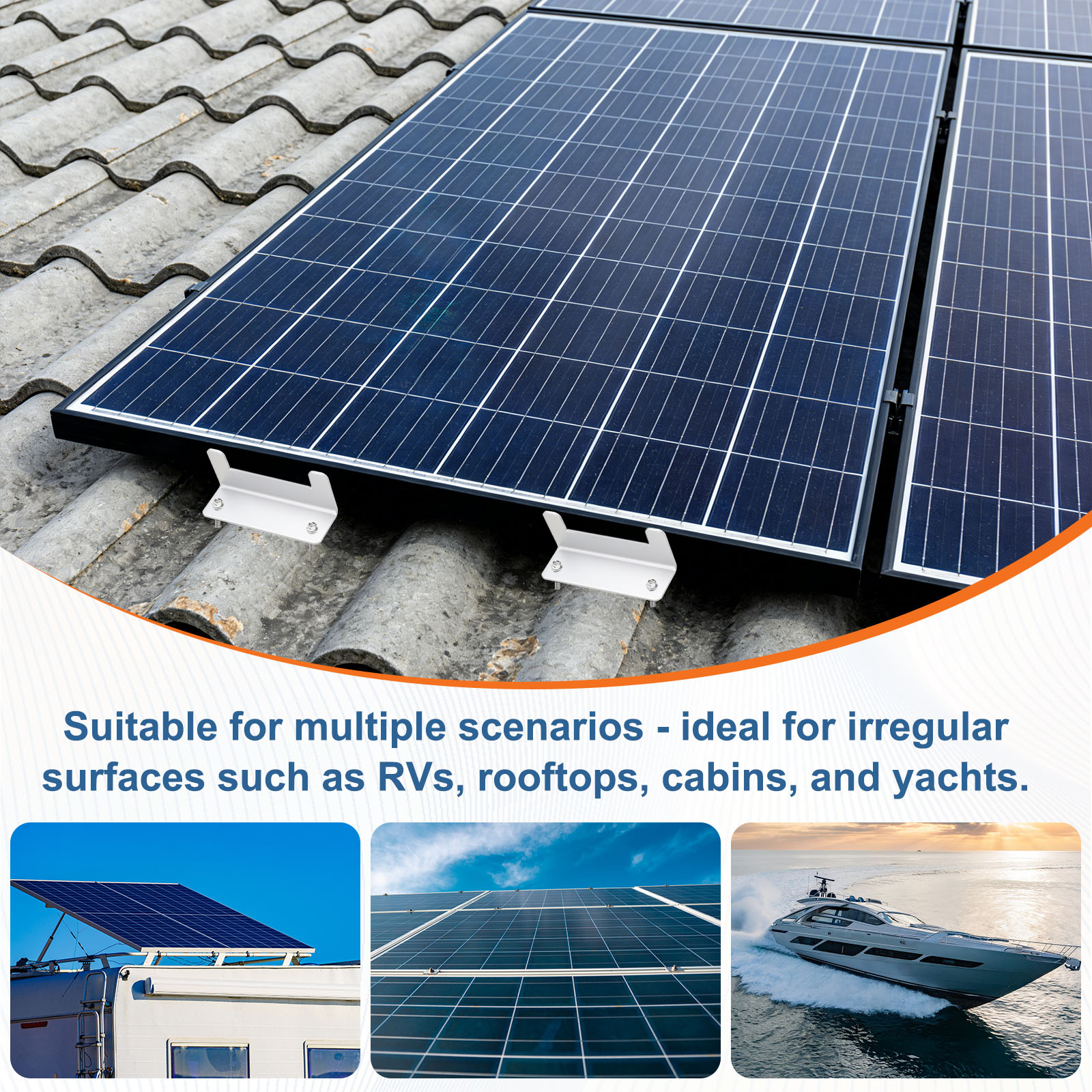 Unique Bargains S26061200UX7165 Solar-Mounting-Acc - View #6