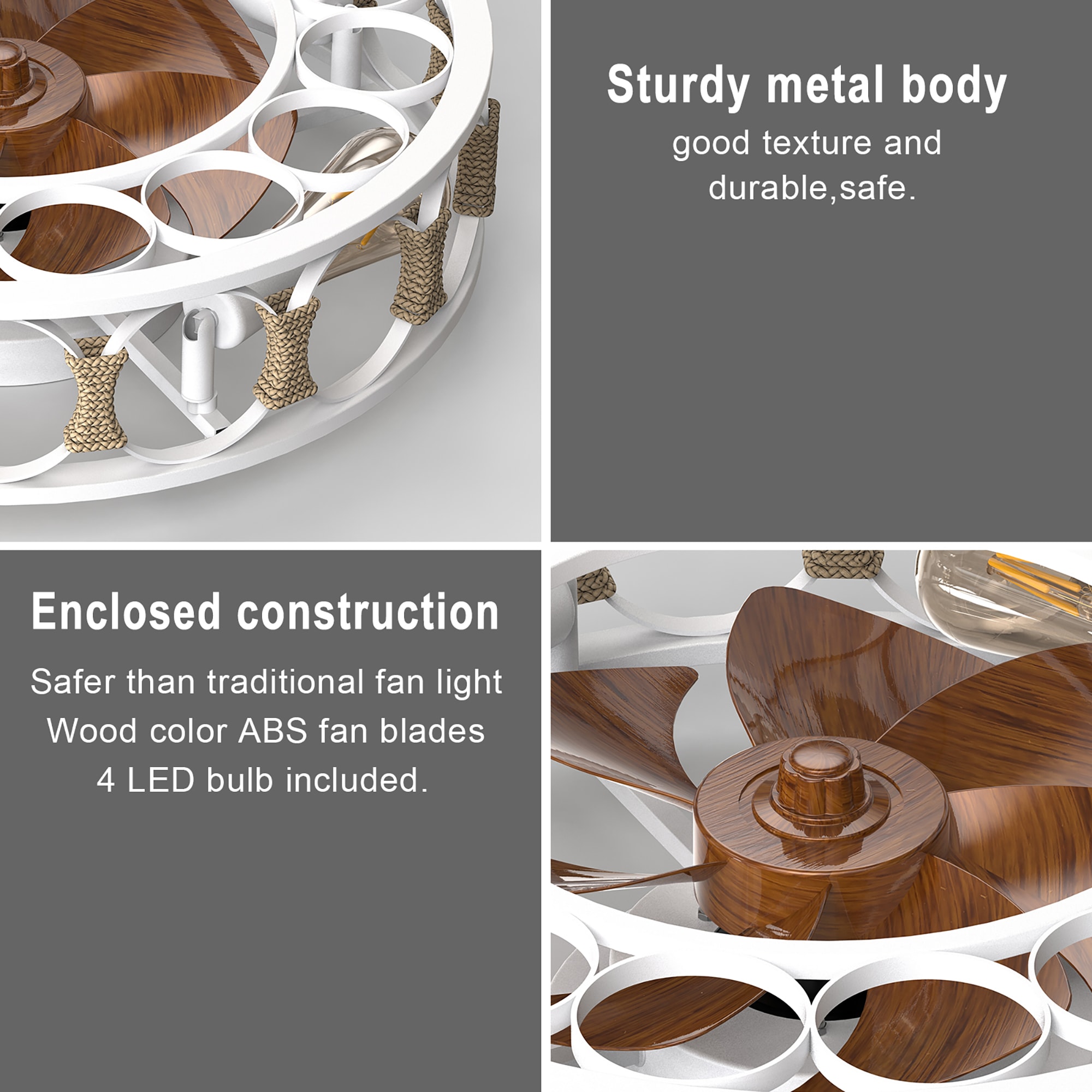 Fun Orange FUNQ3CF04 Ceiling-Fans - View #6