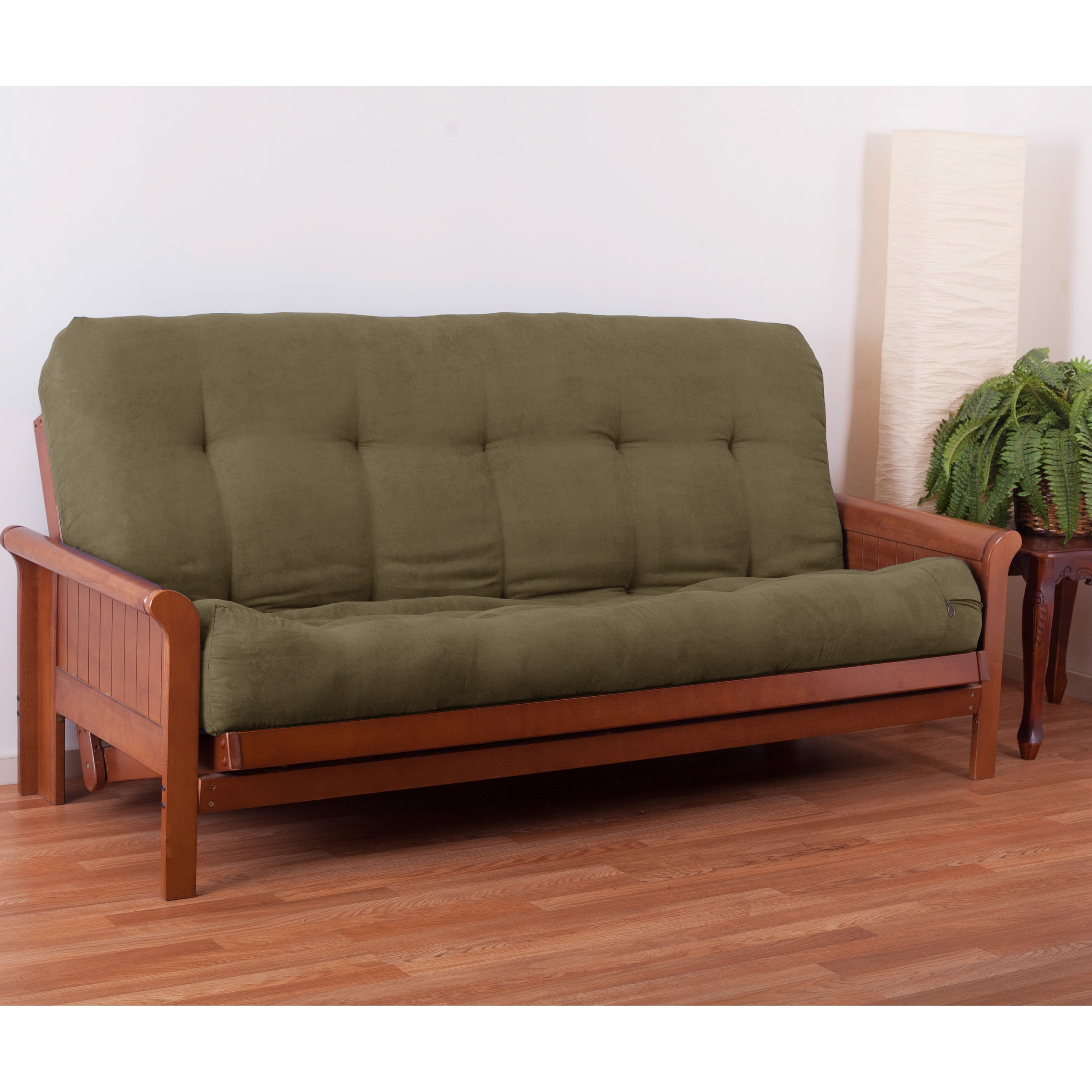 Blazing Needles 9662-MS-JV Tranquil Rest Java Full Pocketed Coil Futon Mattress