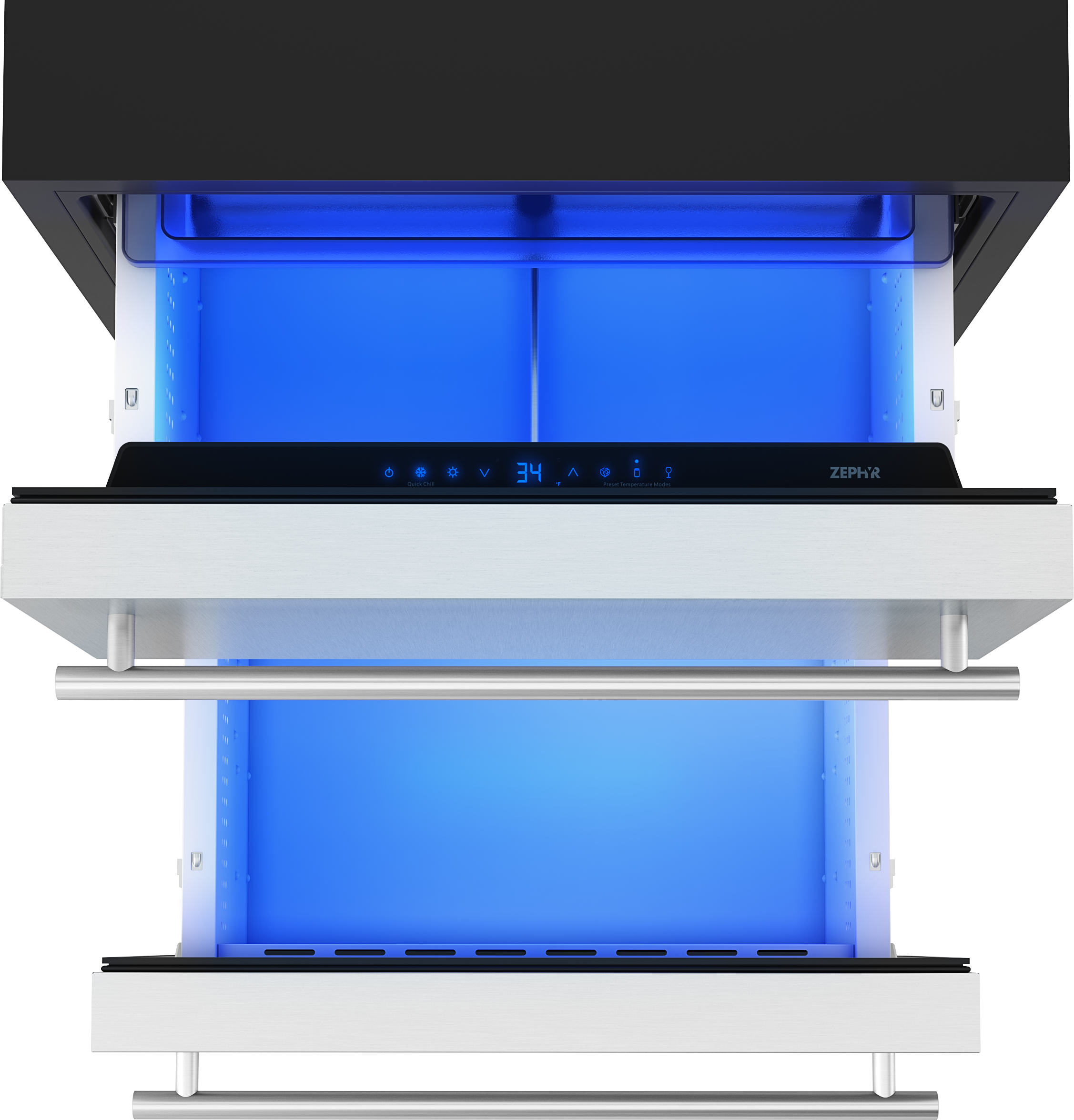 Zephyr PRRD24C1AS Drawer-Refrigerators - View #3