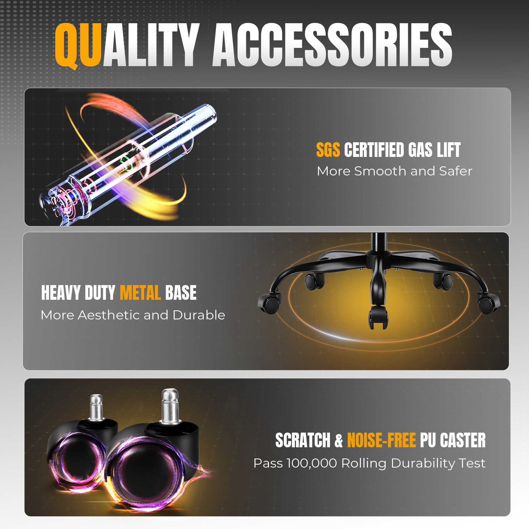 GTPLAYER LOWE'S-GT905-RED-PU Office-Chairs - View #9