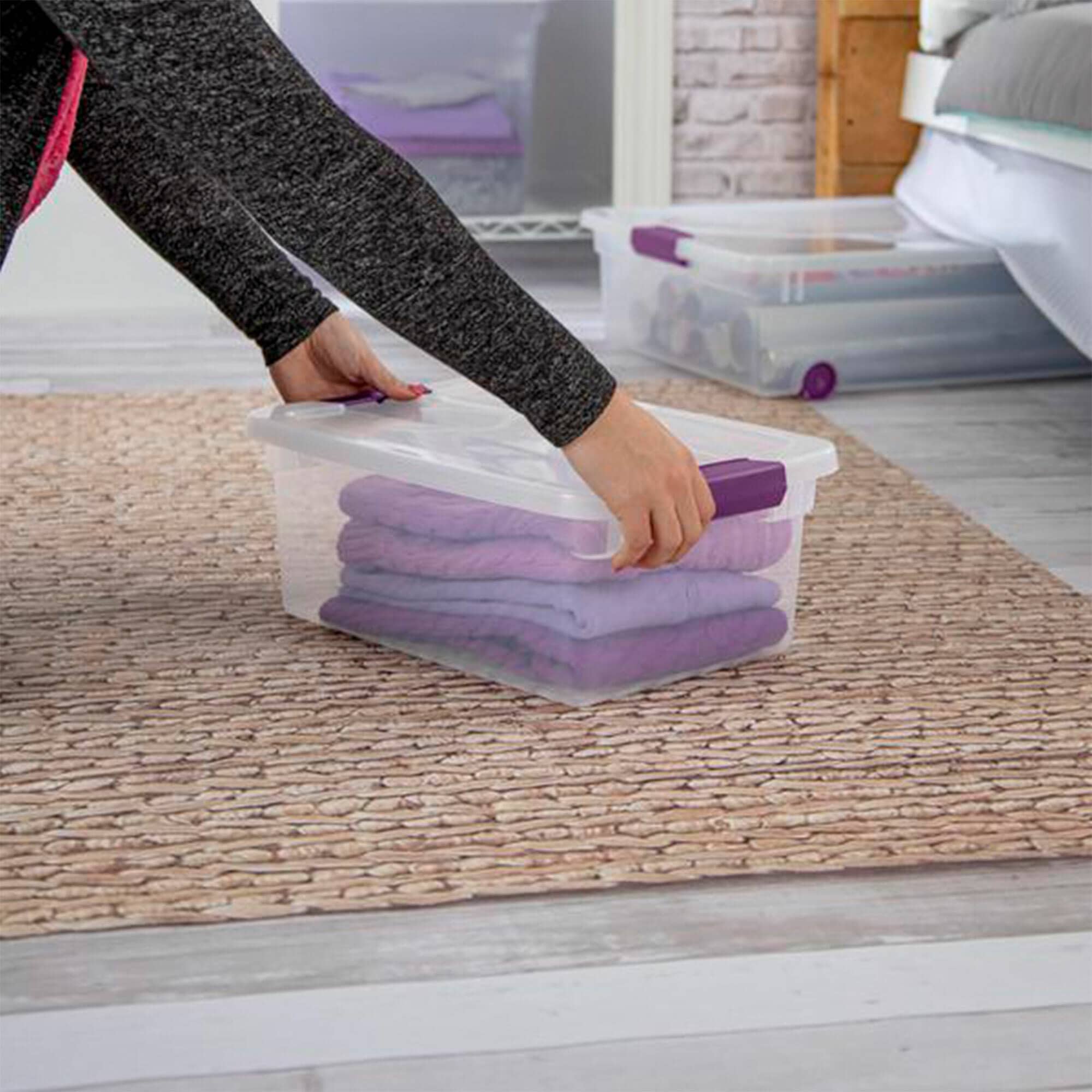 Sterilite 55863 Plastic-Storage-Totes - View #8