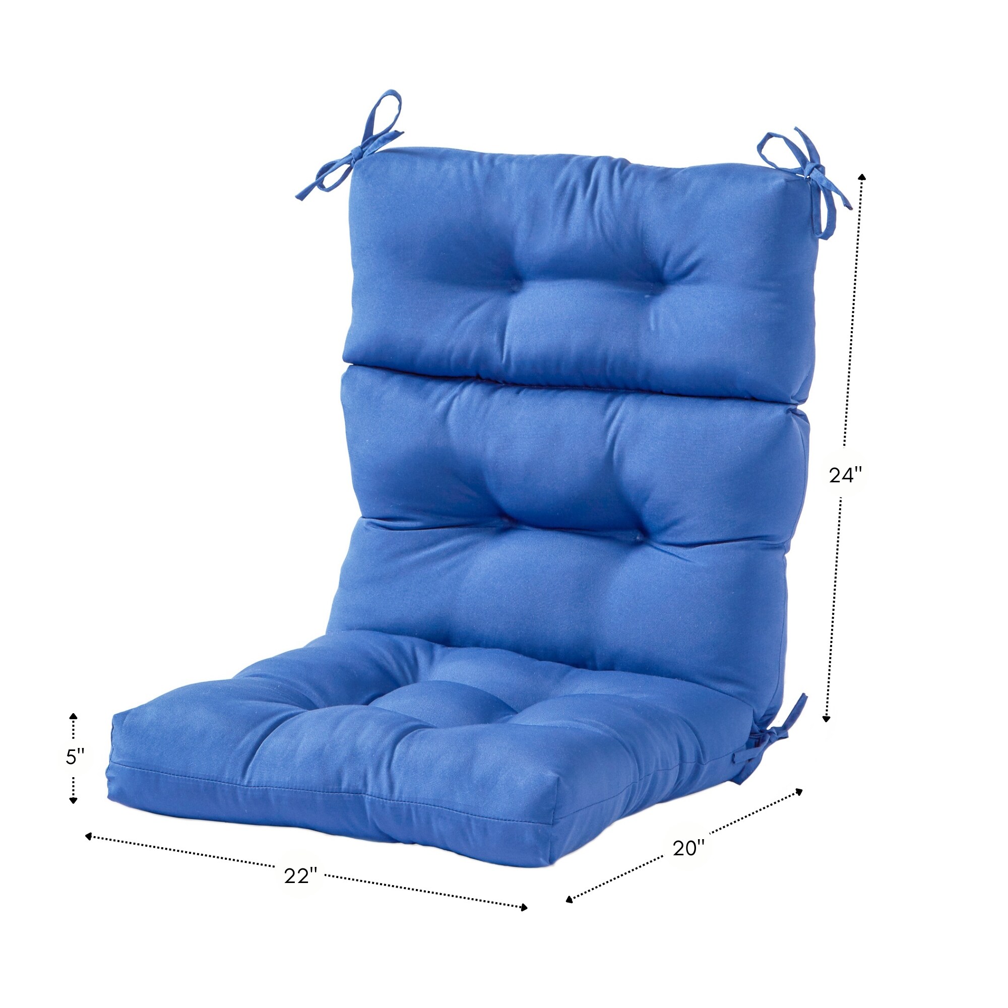 Greendale Home Fashions OC4809-MARINE Patio-Furniture-Cushions - View #8