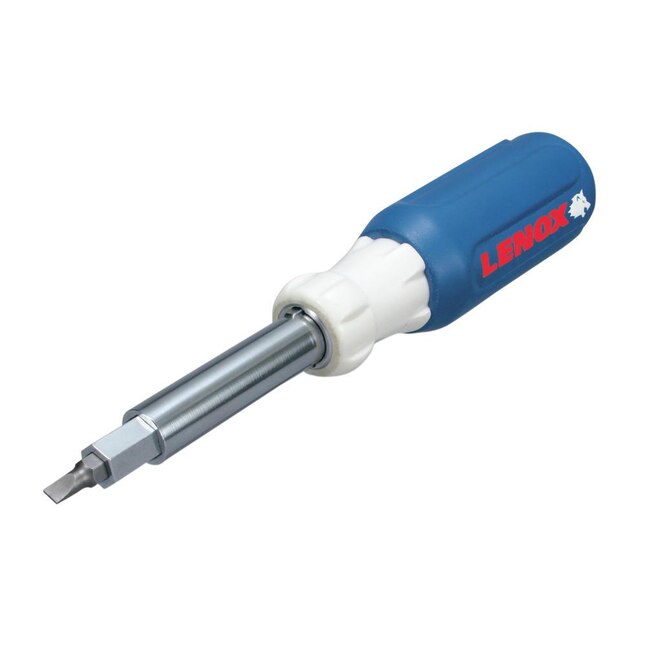 LENOX 10-Piece Rubber Handle Multi-Bit Screwdriver Set LENOX 10-Piece Rubber Handle Multi-Bit Screwdriver Set