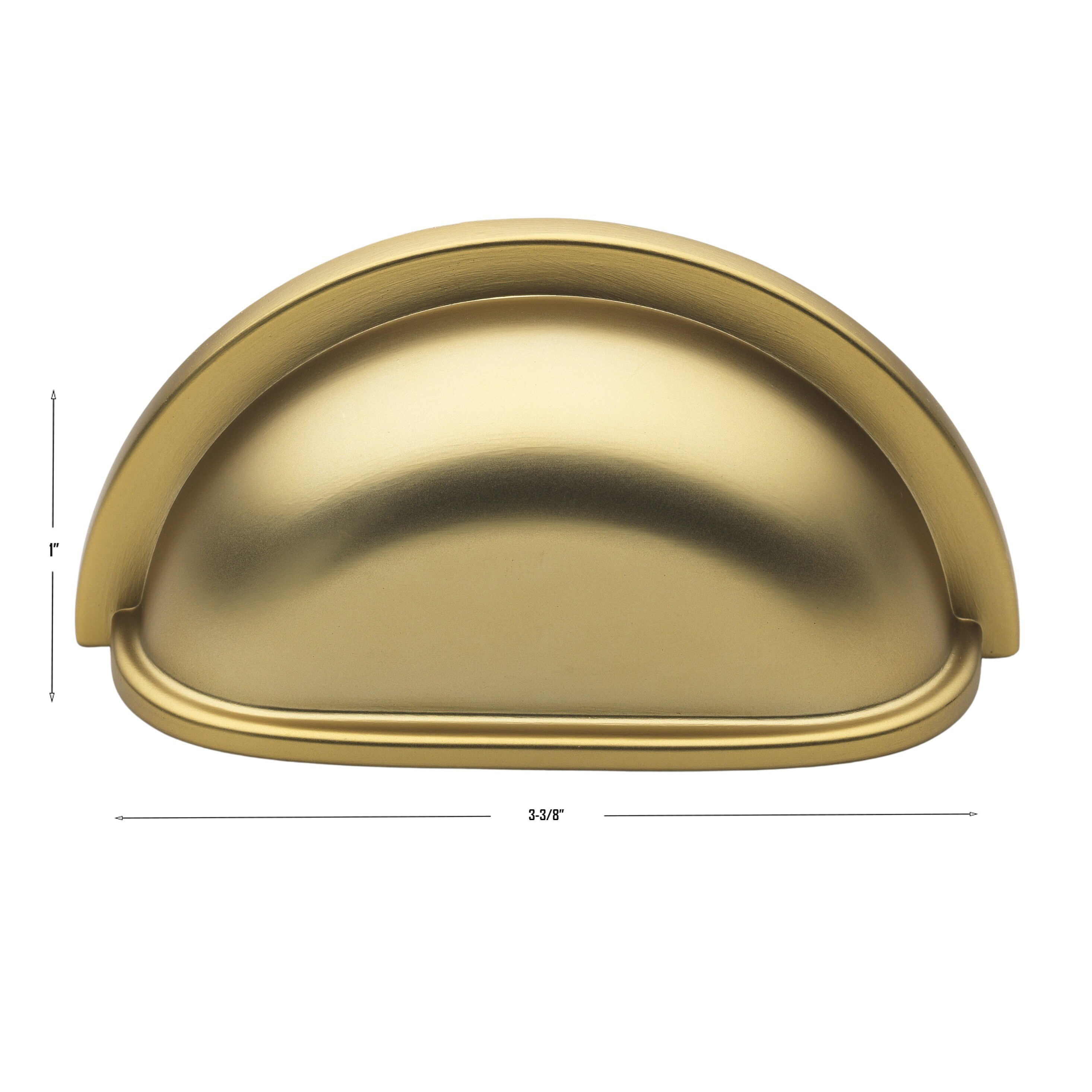 GlideRite Hardware 953-BG-10 Cabinet-Pulls - View #4
