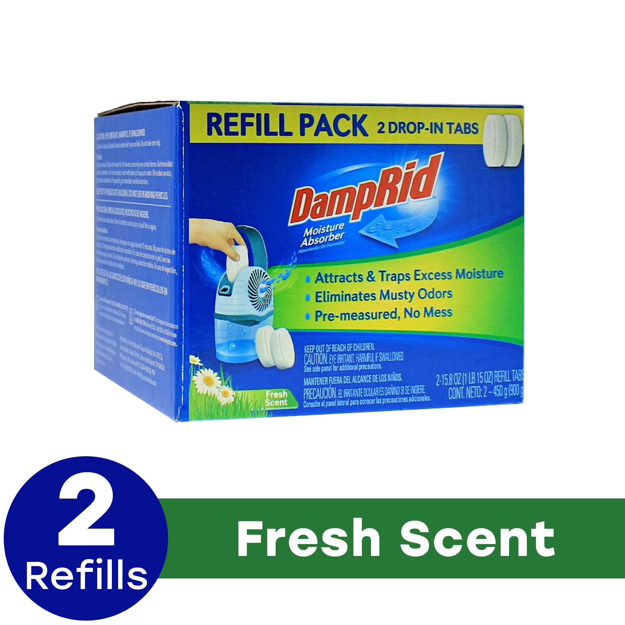 DampRid 42-oz Fresh Refill Moisture Absorber in the Moisture Absorbers  department at