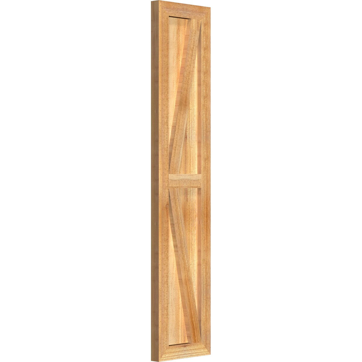Ekena Millwork RBF06Z11X050RWR Exterior-Shutters - View #2