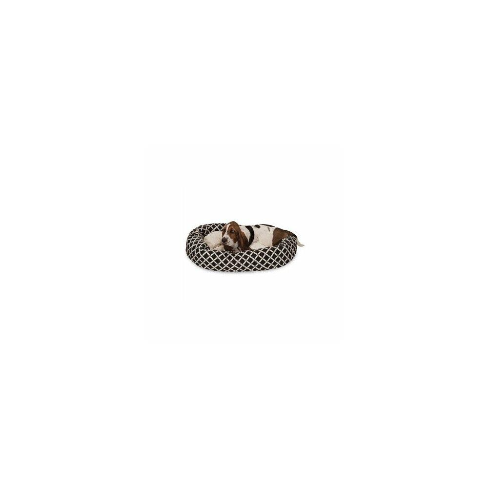Majestic Pet Products MAJPT2425 MajesticPet 788995542025 32 in. Bamboo Sherpa Donut Pet Bed, Black