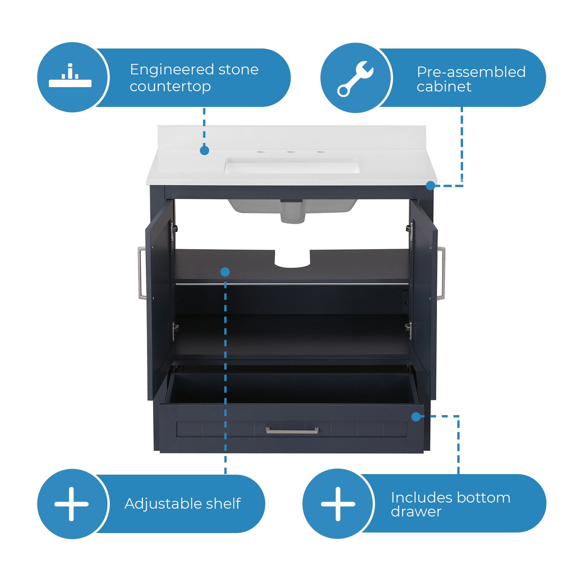 OVE Decors 15VVA-CLIF36-045 Bath-Vanity-Combo - View #4