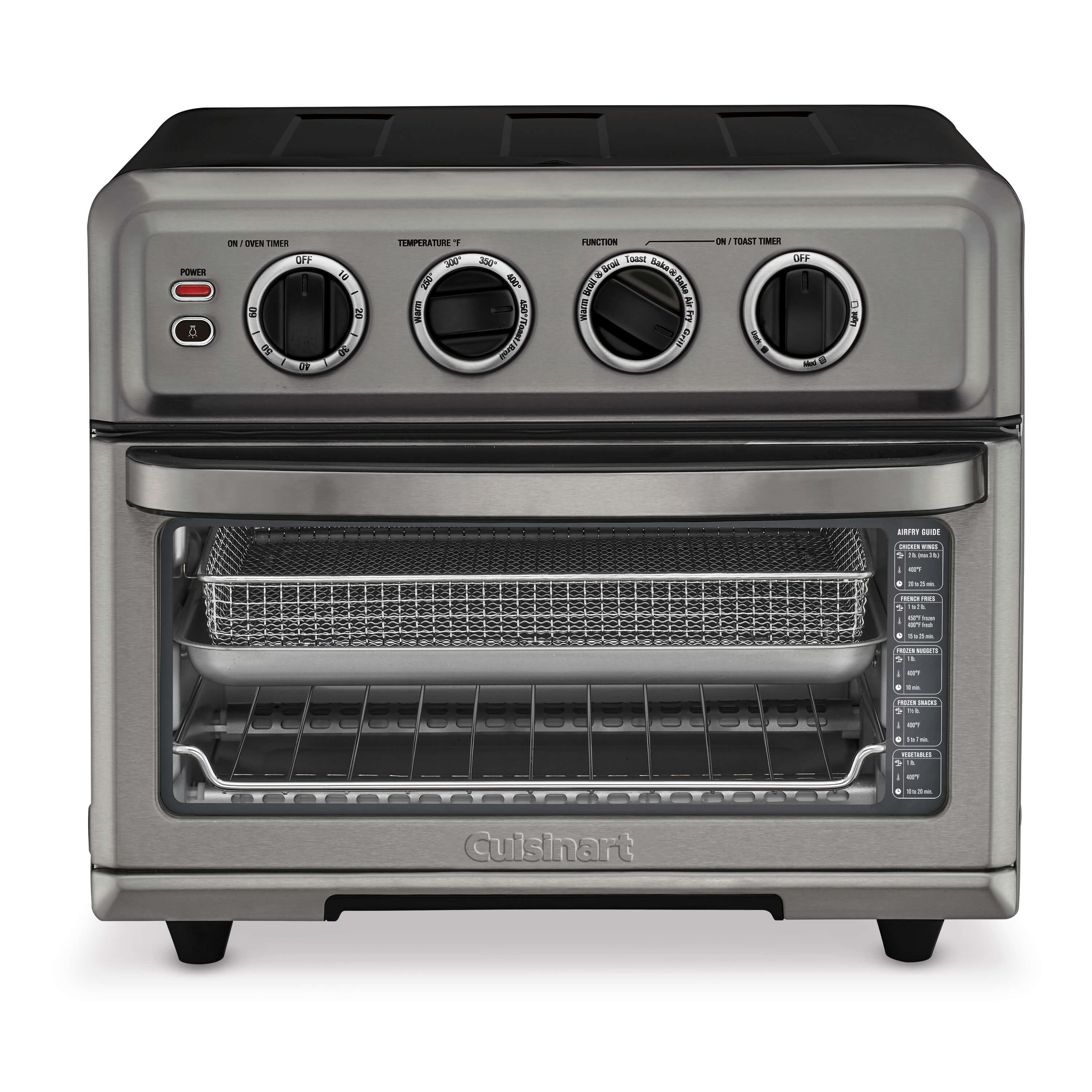 Cuisinart TOA-70BKSNAS AirFryer Oven with Grill - Black Stainless