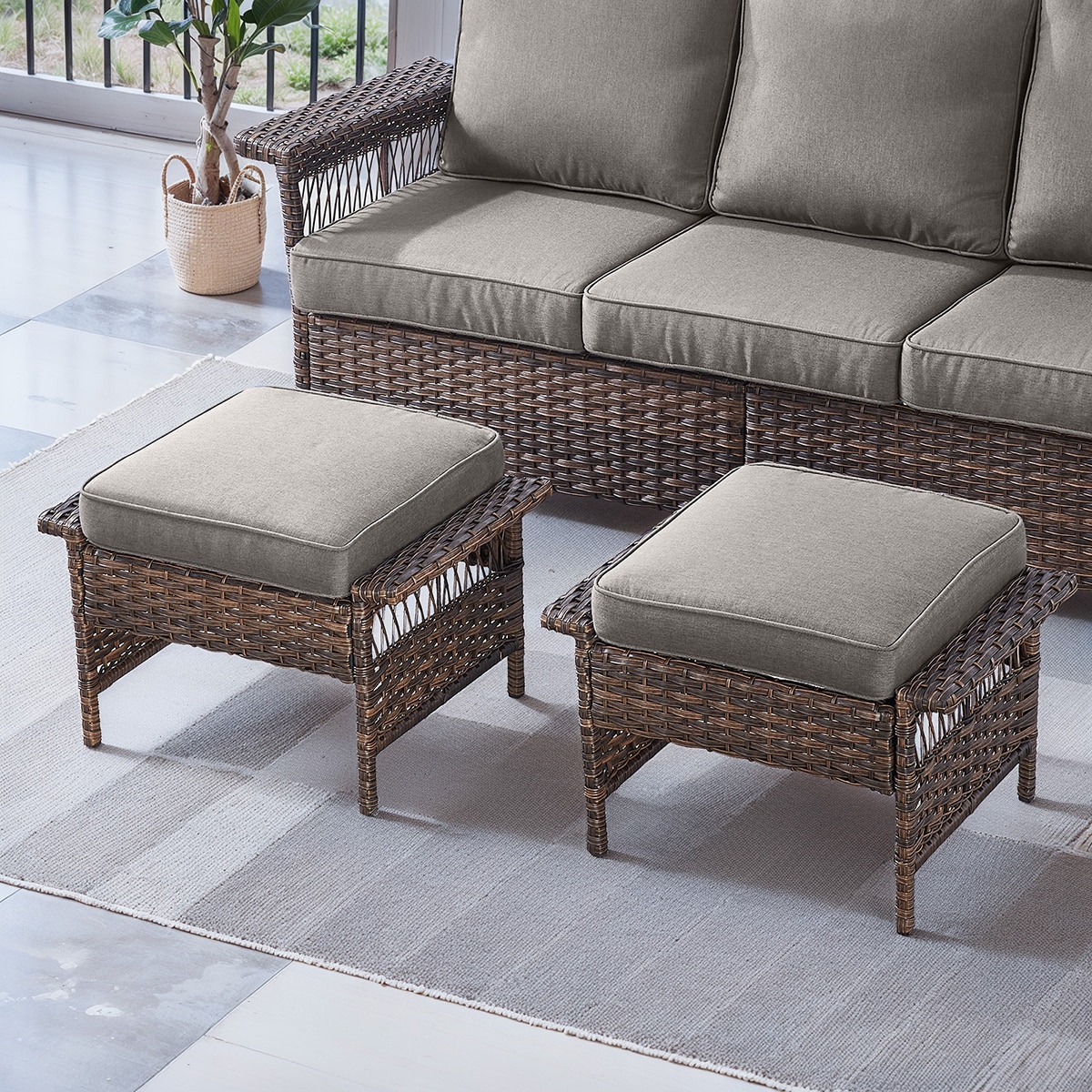 Rilyson FSSLBR40-3 Stools-Ottomans - View #2