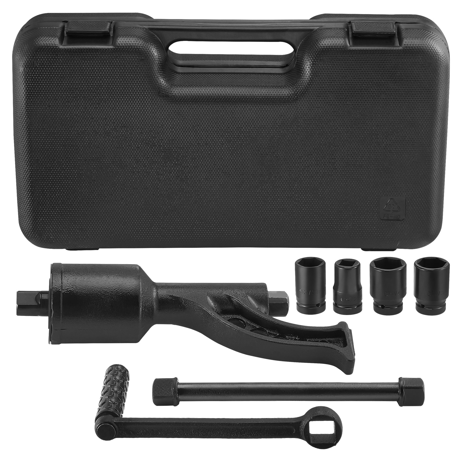 VEVOR NJZBTTBSSYS1LSPEYV0 1-in Drive Torque multiplier Torque Wrench ( 5015-Foot/lbs. )