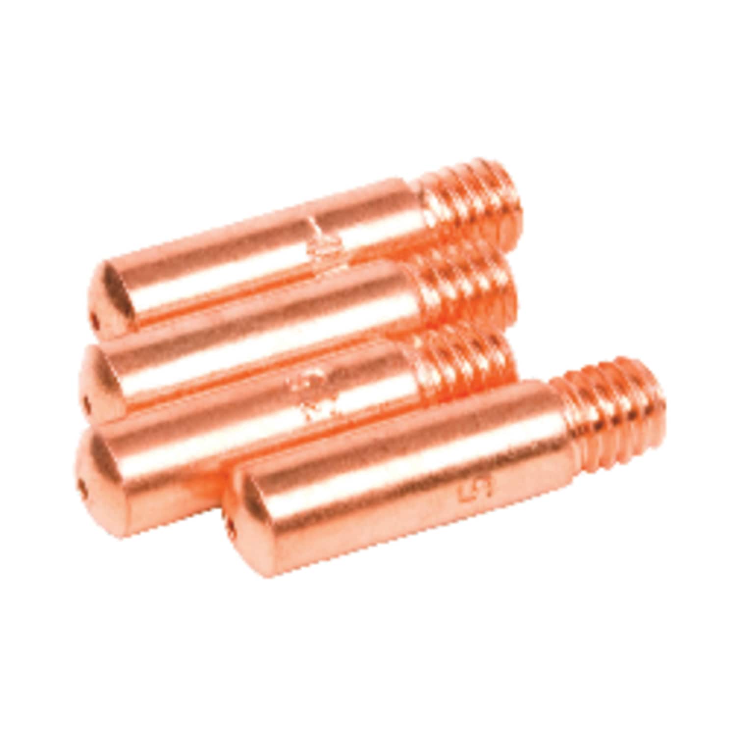 Forney  5.75 in. L X 1.88 in. W Contact Tip Copper 4 pc