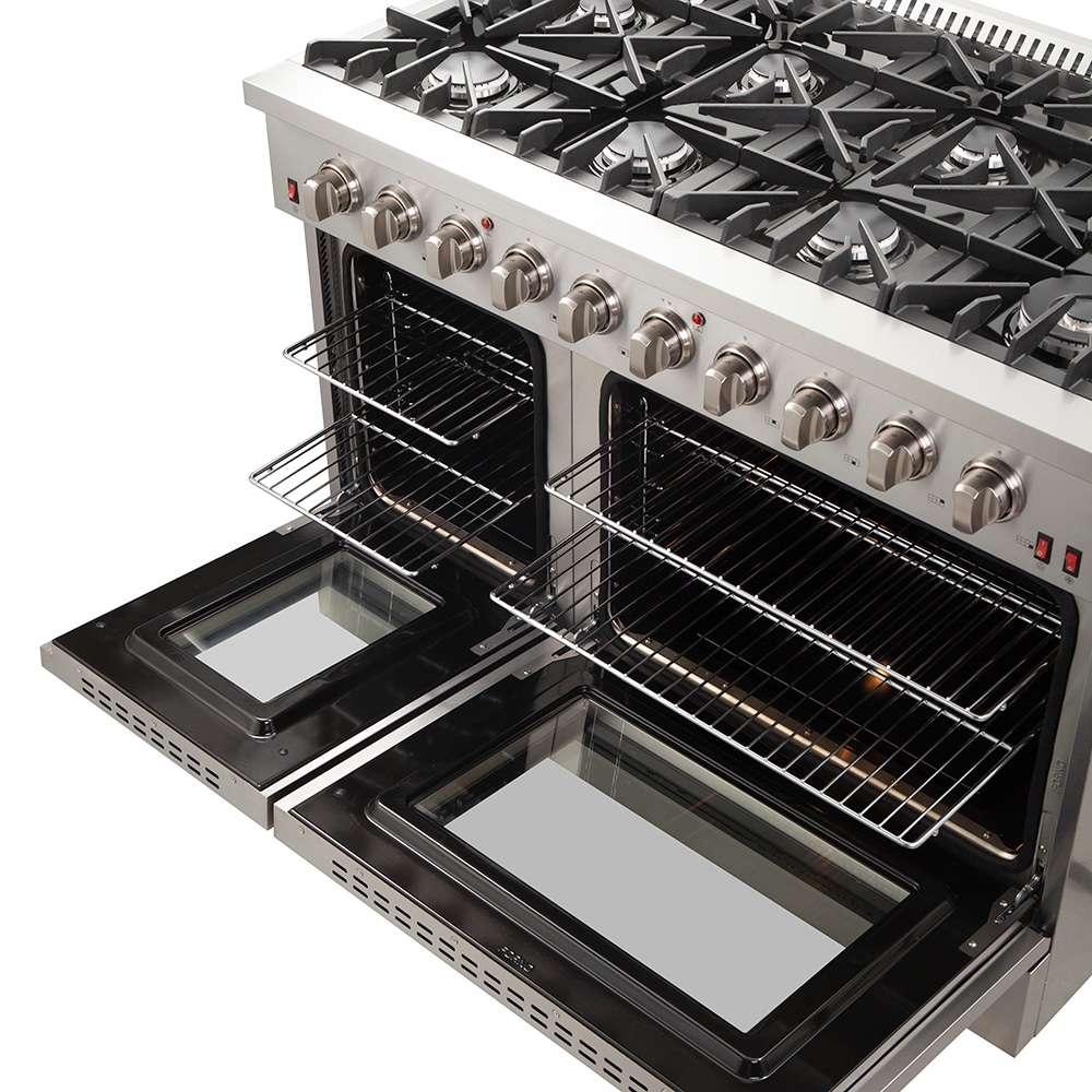 FORNO FFSGS6244-48 Double-Oven-Gas-Ranges - View #10