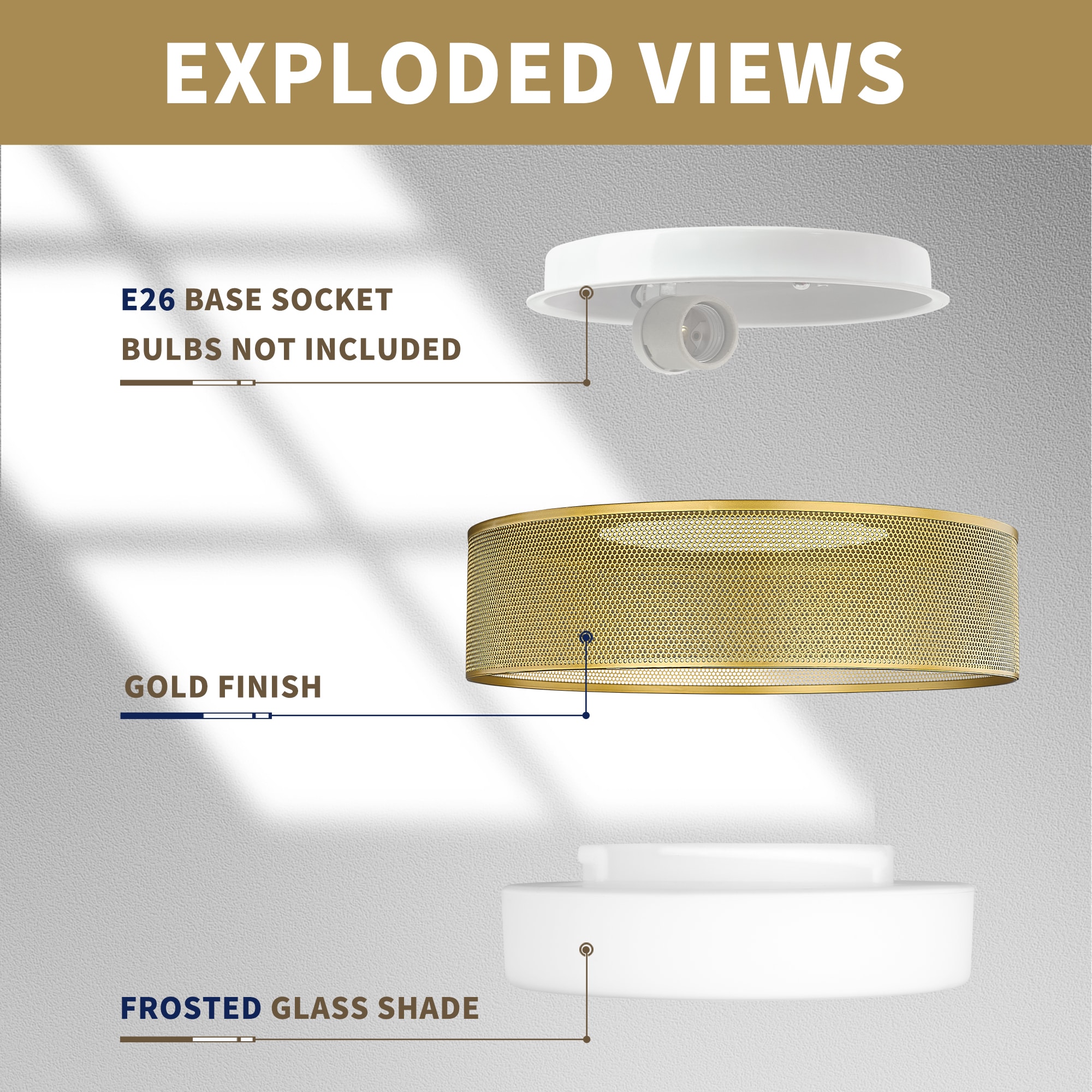 LTMATE LSC-3916-GD flushmounts - View #4