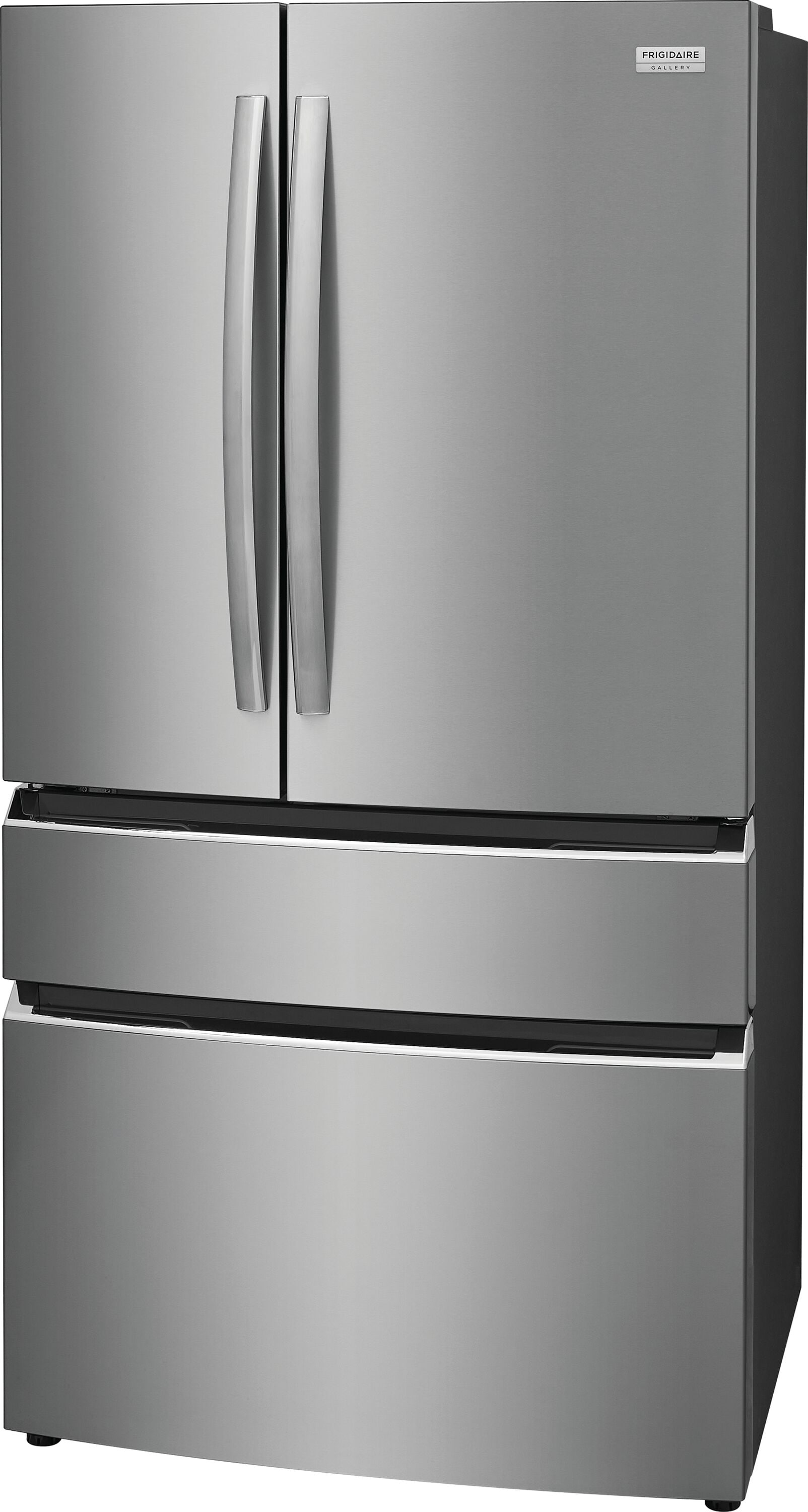 Frigidaire Gallery 26.3-cu ft 4-Door French Door Refrigerator with Ice  Maker (Fingerprint Resistant Stainless Steel) ENERGY STAR