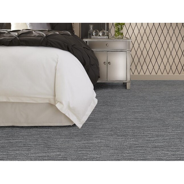 Shaw Floorigami Dynamic Vision Blueprint DIY Carpet 12-Pack 9-in Blueprint Pattern Peel-and-Stick Carpet Tile Shaw Floorigami Dynamic Vision Blueprint DIY Carpet 12-Pack 9-in Blueprint Pattern Peel-and-Stick Carpet Tile