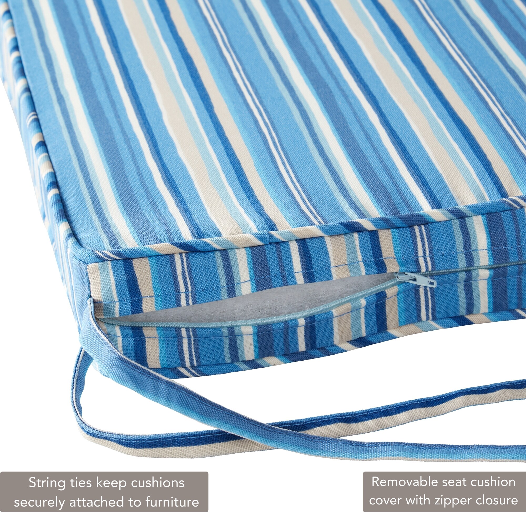 Greendale Home Fashions OP1100S2-SAPPHIRE Patio-Furniture-Cushions - View #3