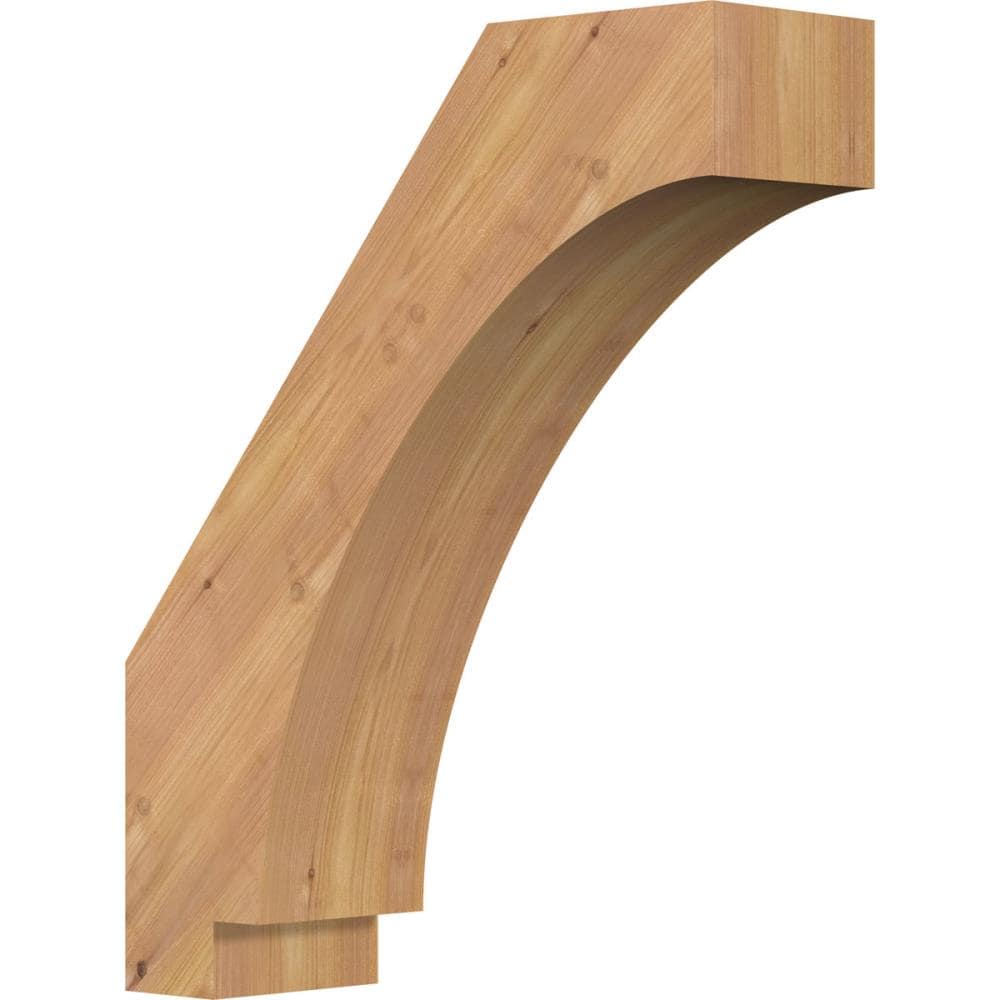 Ekena Millwork BRC06X18X22IMP00SWR 5-1/2-in x 18-in x 22-in Western Red Cedar Unfinished Wood Imperial smooth